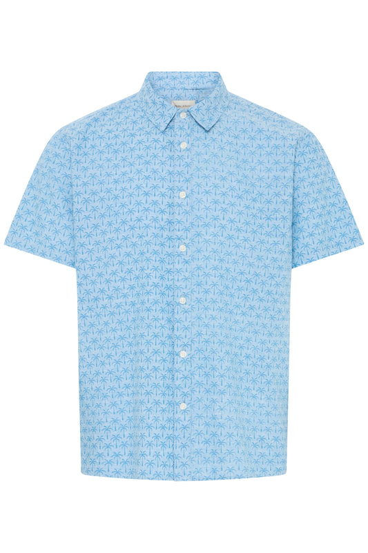 Bhaban Shirt Print (Lichen Blu)
