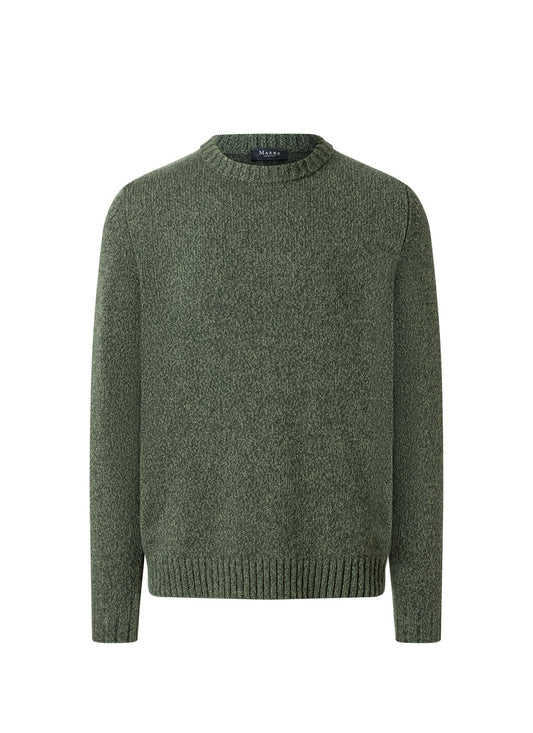 Pullover Rundhals 1/1 Arm (Dark Green)