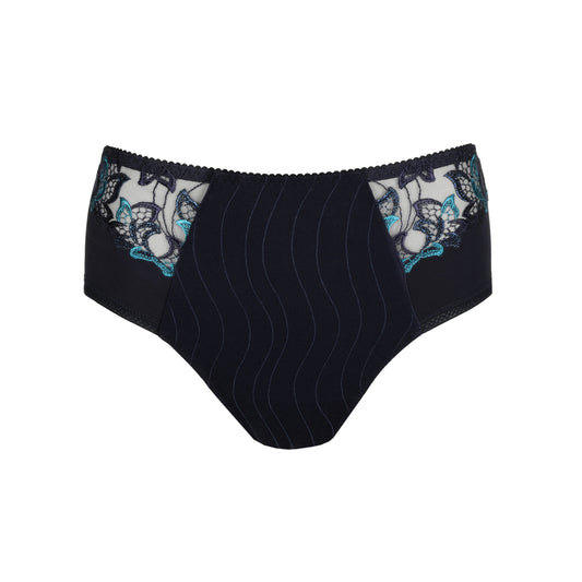 DEAUVILLE velvet blue Taillenslip (Vel)