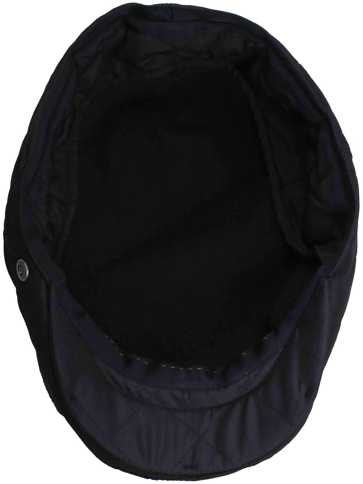 Flatcap Polyester Flatcap (Black)