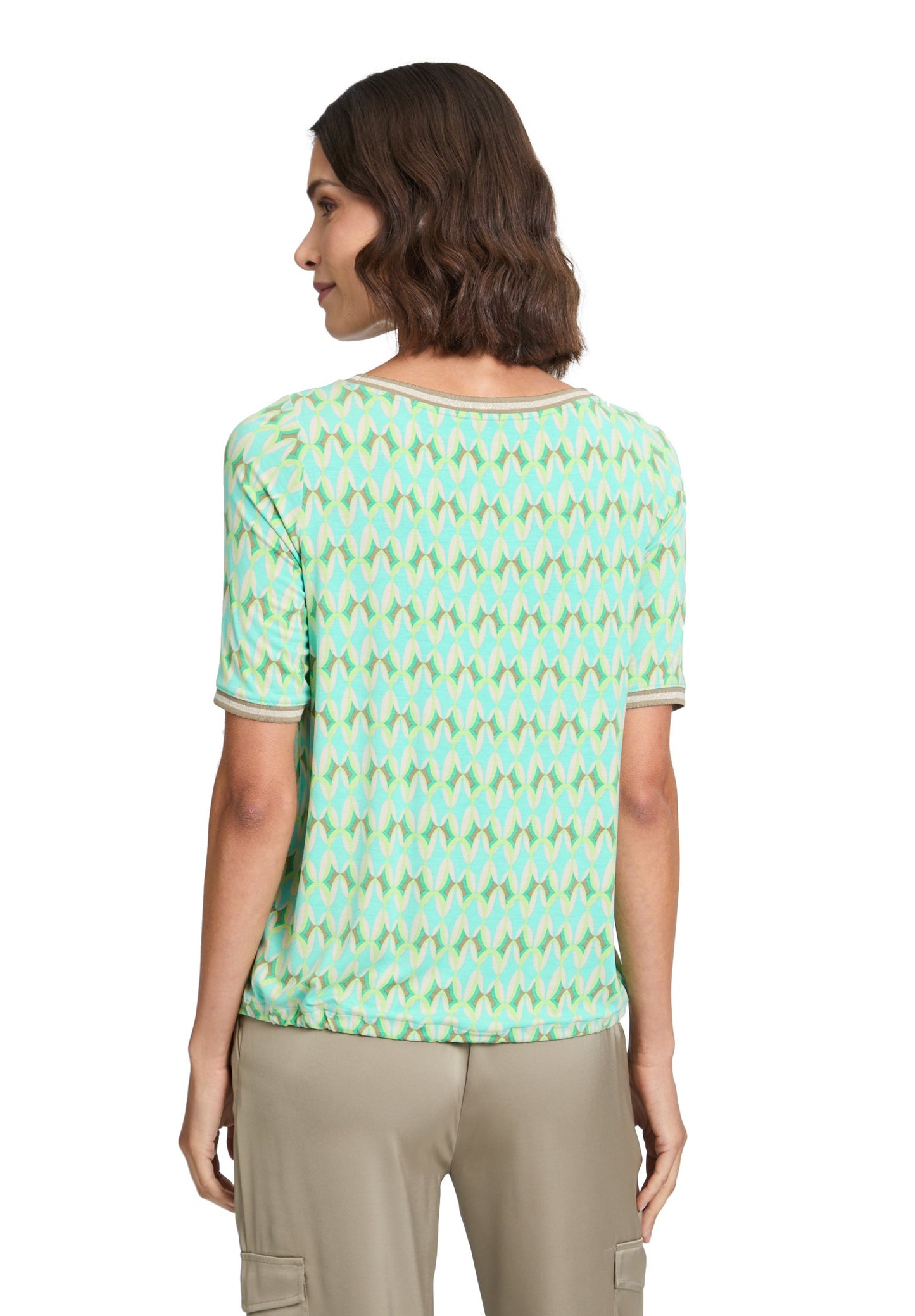 Casual-Shirt (Khaki/green)