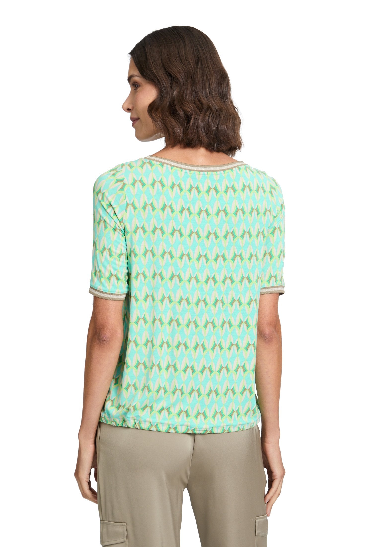 Casual-Shirt (Khaki/green)