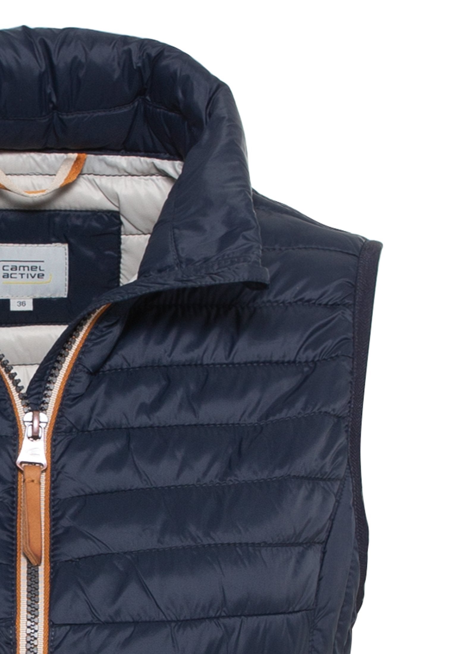 Steppweste aus 100% recyceltem Material (Khaki)
