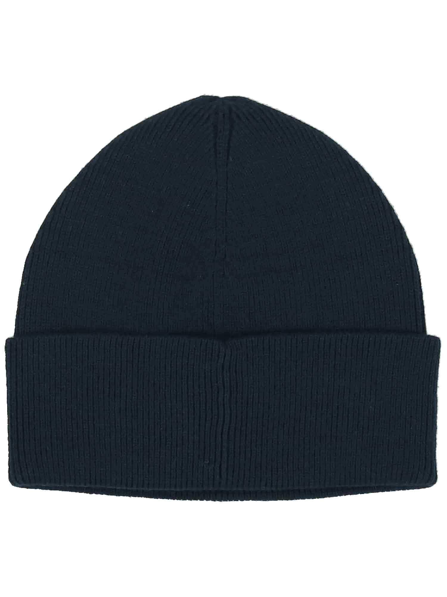 Strickmütze Woll Strickmütze (Navy)
