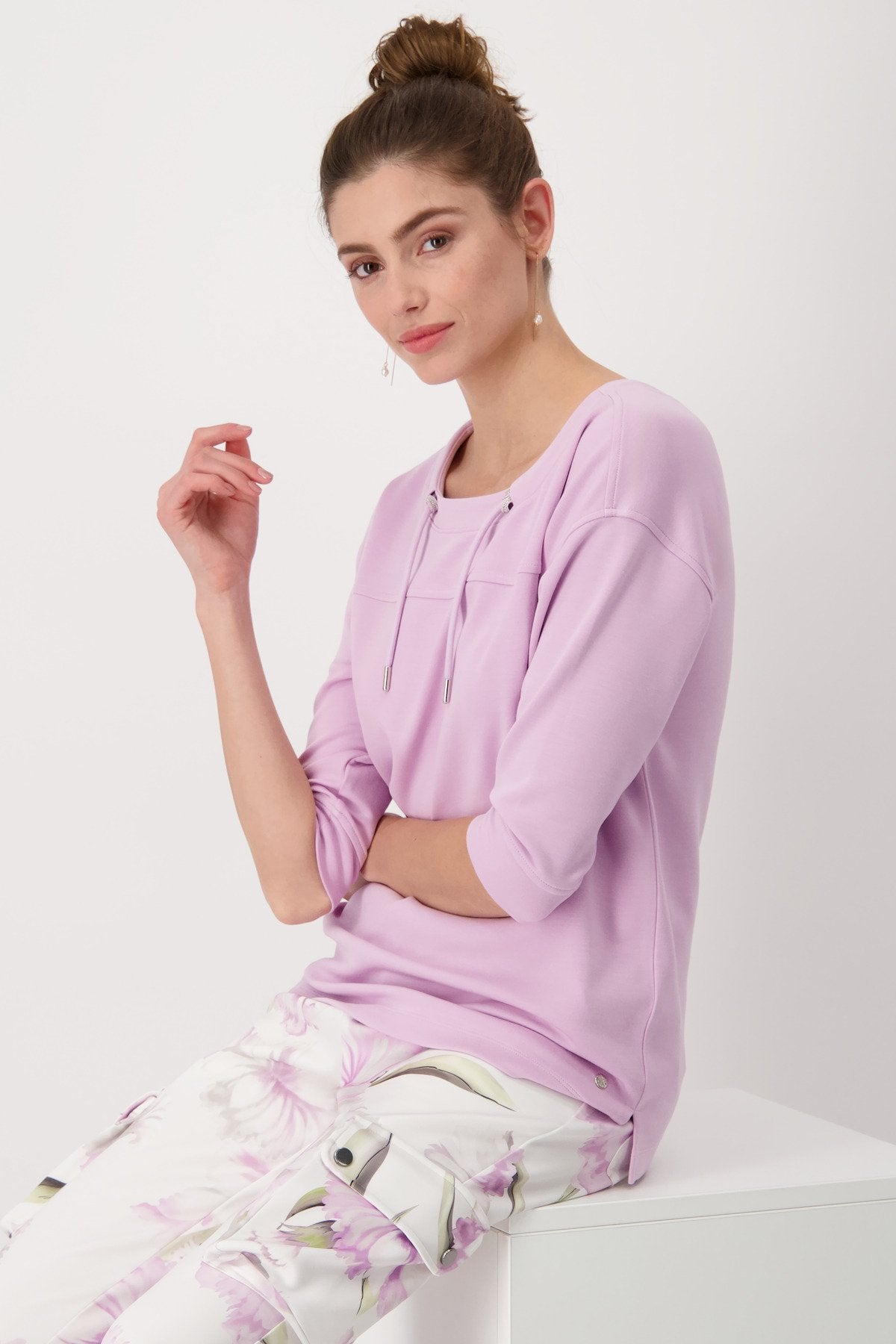 Sweatshirt (Lavender Rose)