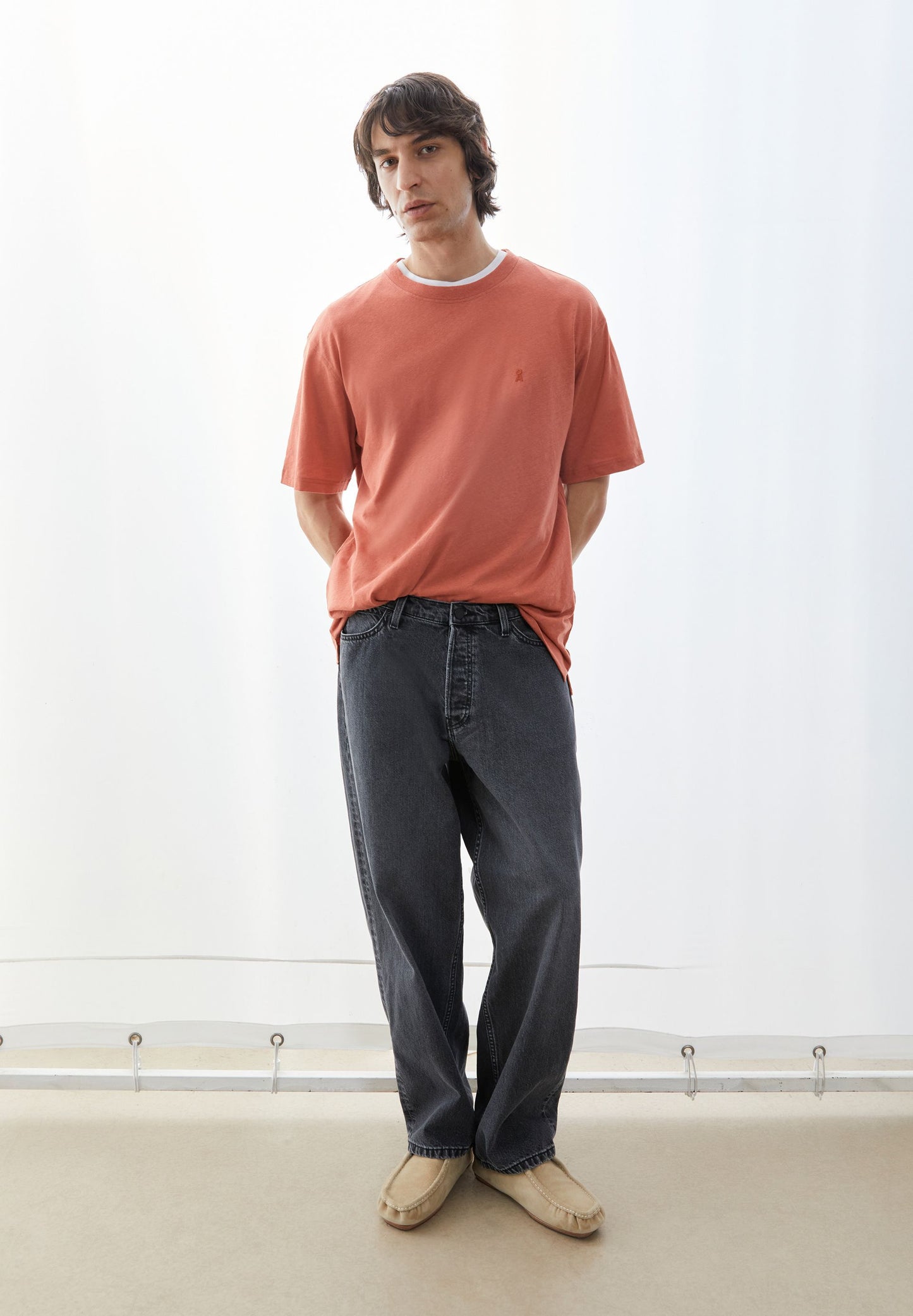 Maarkos Linen Blend T-shirt (Tabasco Red)