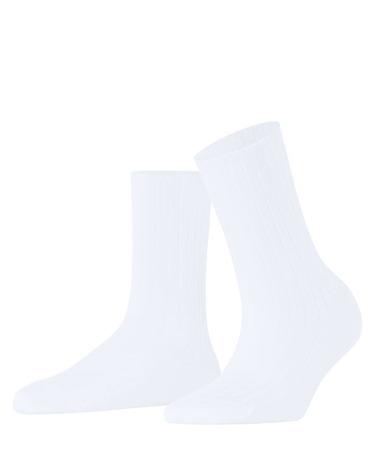 FALKE Cotton Rib Damen (White)