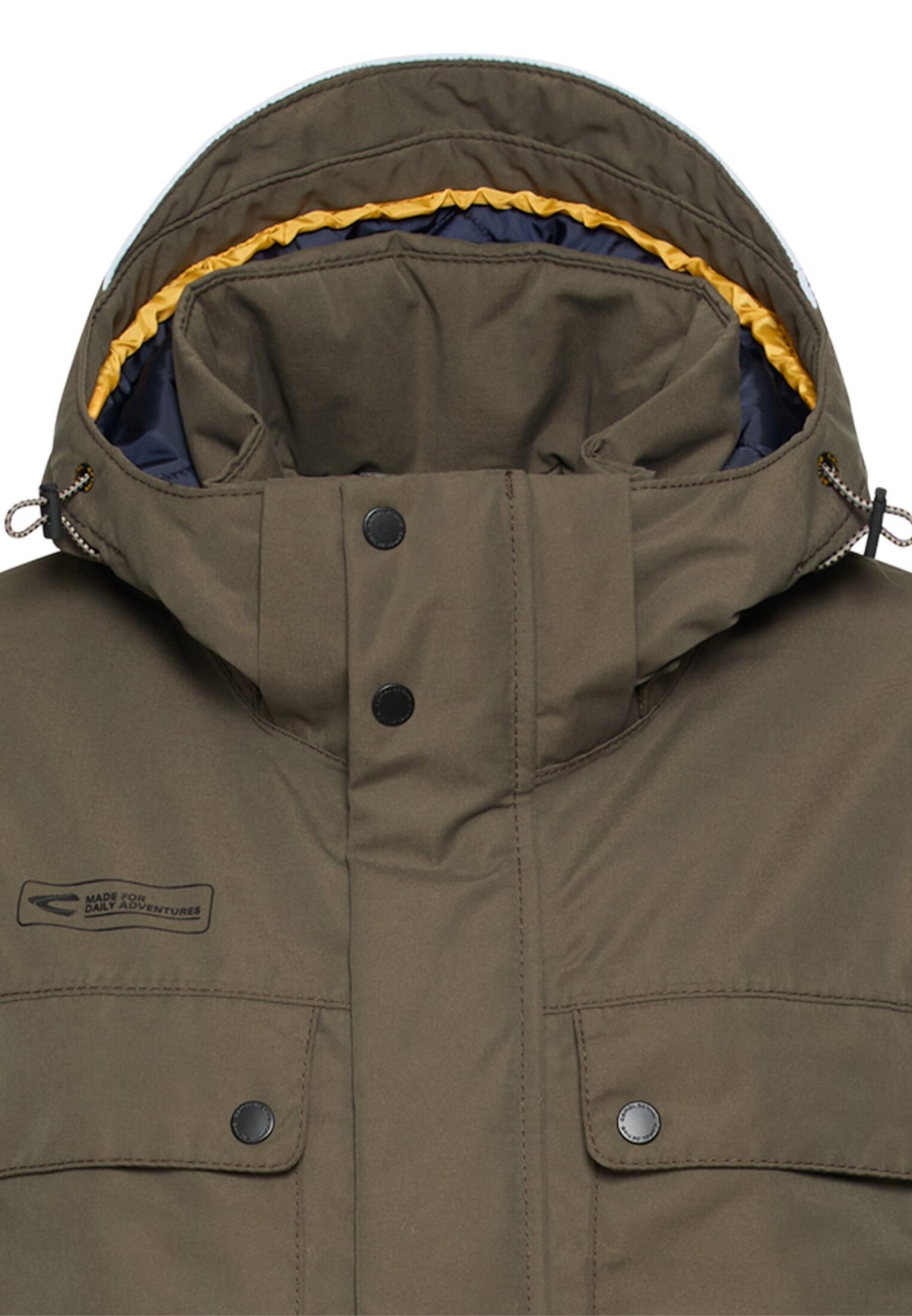 teXXXactive© Funktionsjacke mit abnehmbarer Kapuze (Dark Olive Green)