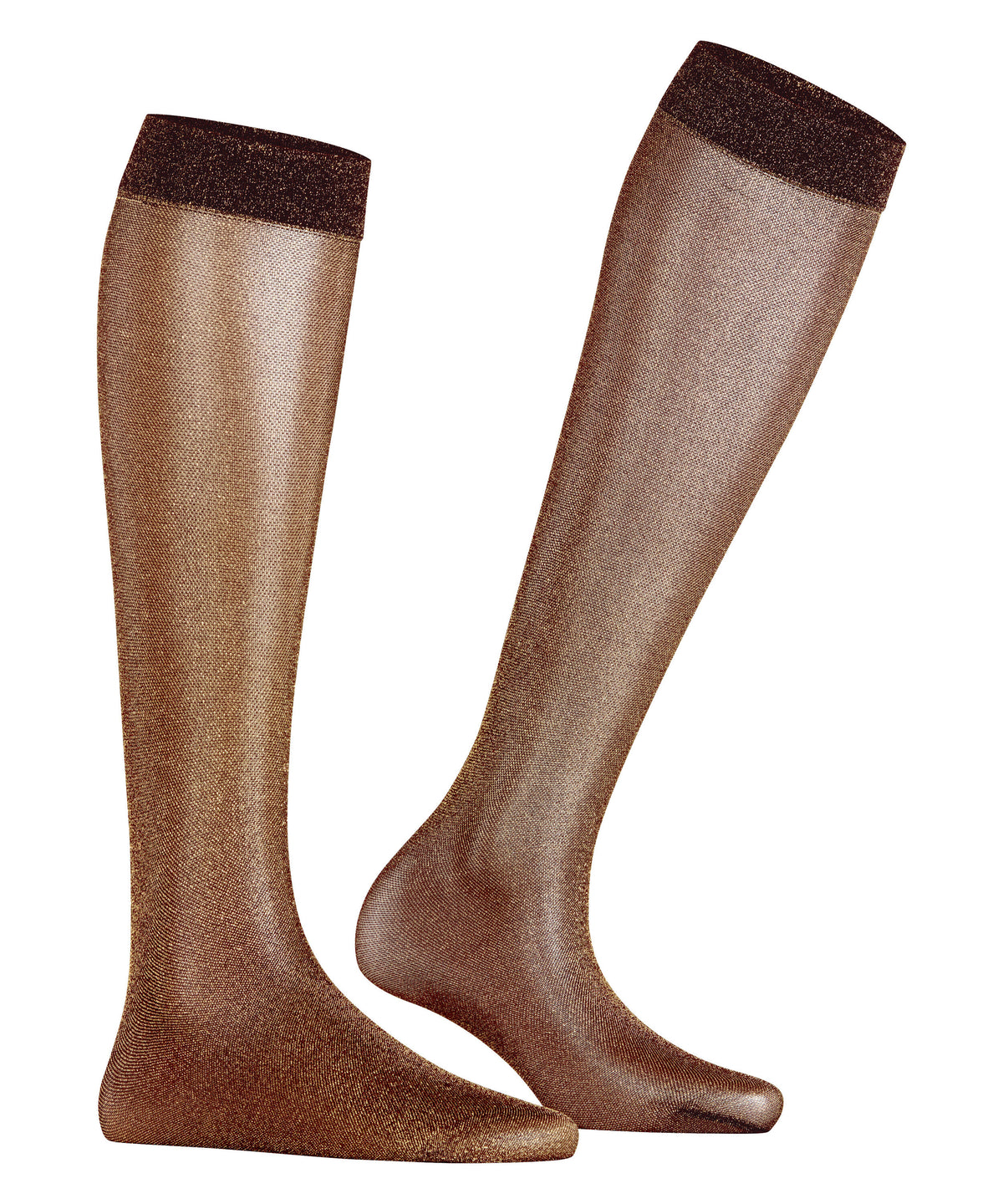 FALKE Glitter KH 30 DEN Damen (Barolo/gld)