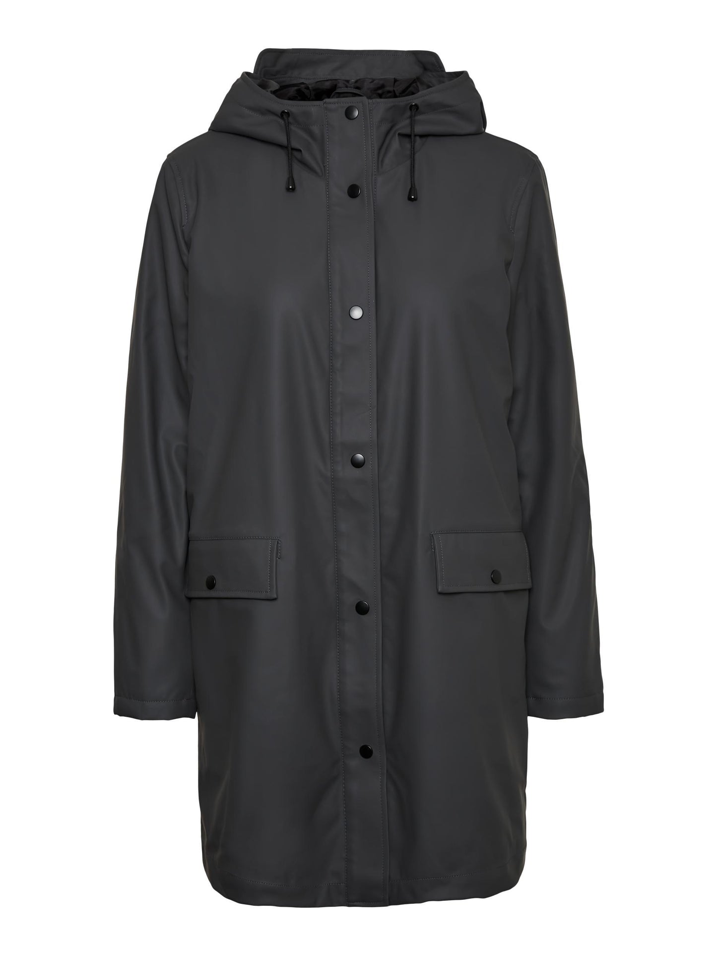 Vmasta 3/4 Teddy Coated Jacket Noos (Asphalt)