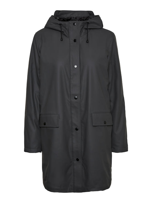 Vmasta 3/4 Teddy Coated Jacket Noos (Asphalt)