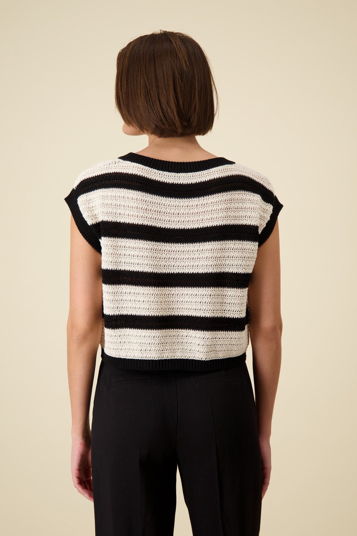 Pullover (Schwarz Ringel)