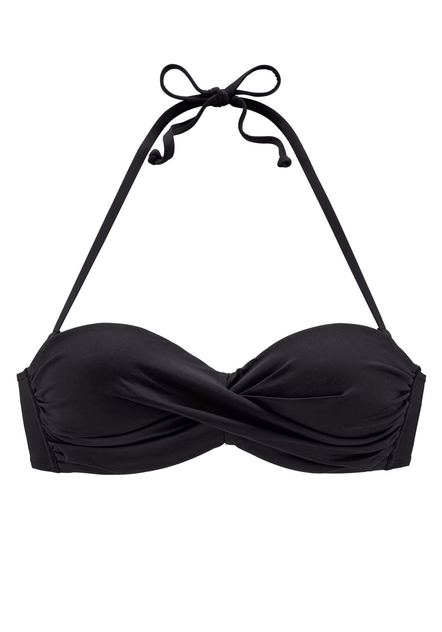 LASCANA Bügel-Bandeau-Top (Black)