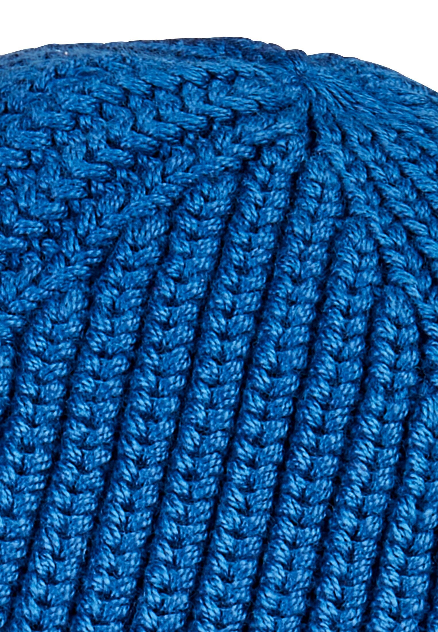 Strickmütze aus Organic Cotton (True Blue)
