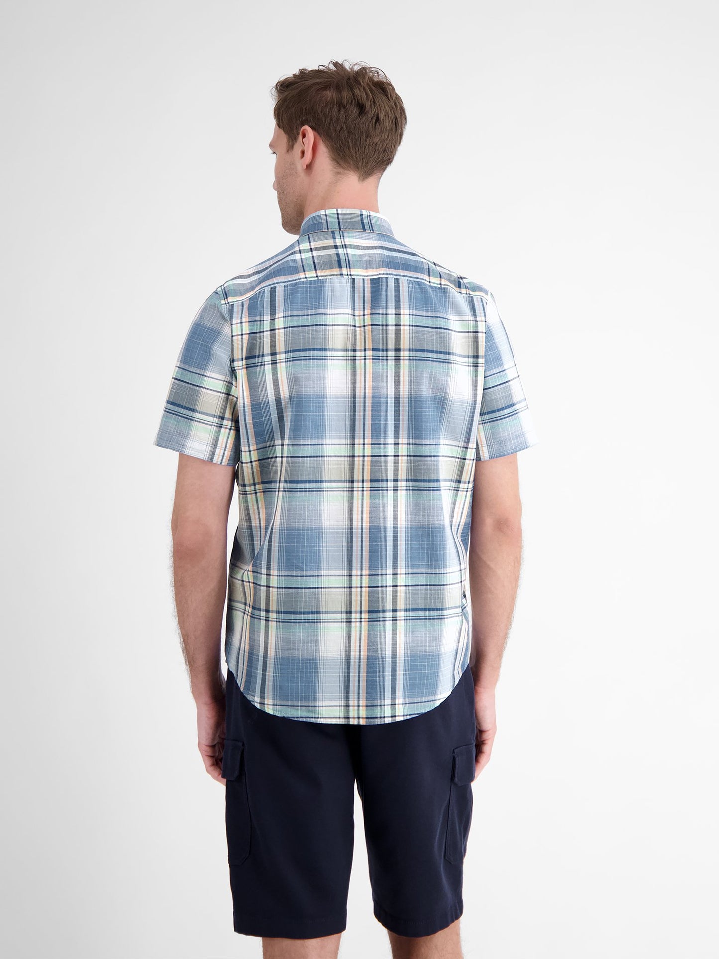 Button Down (Cobalt Blue)