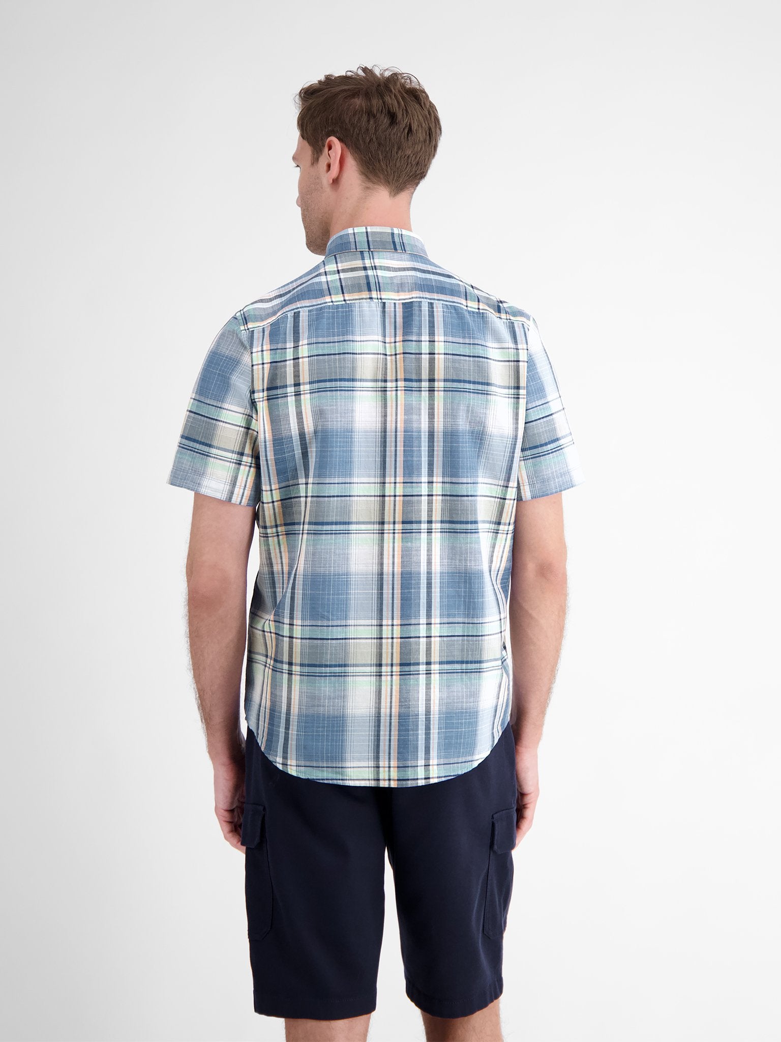 Button Down (Cobalt Blue)