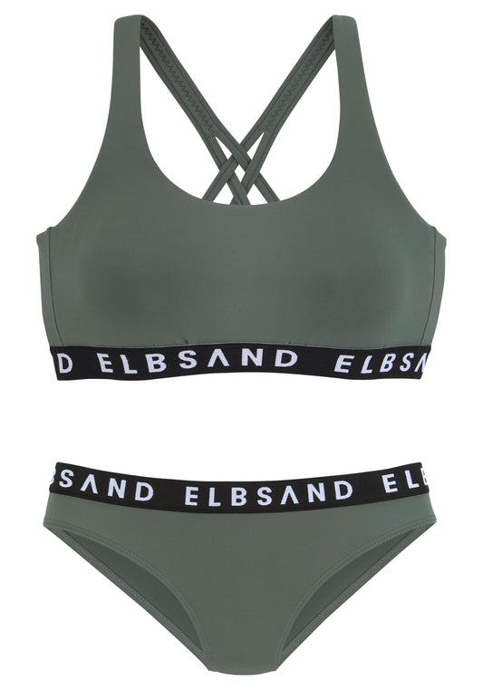 Elbsand LM Bustier-Bikini (Olive)