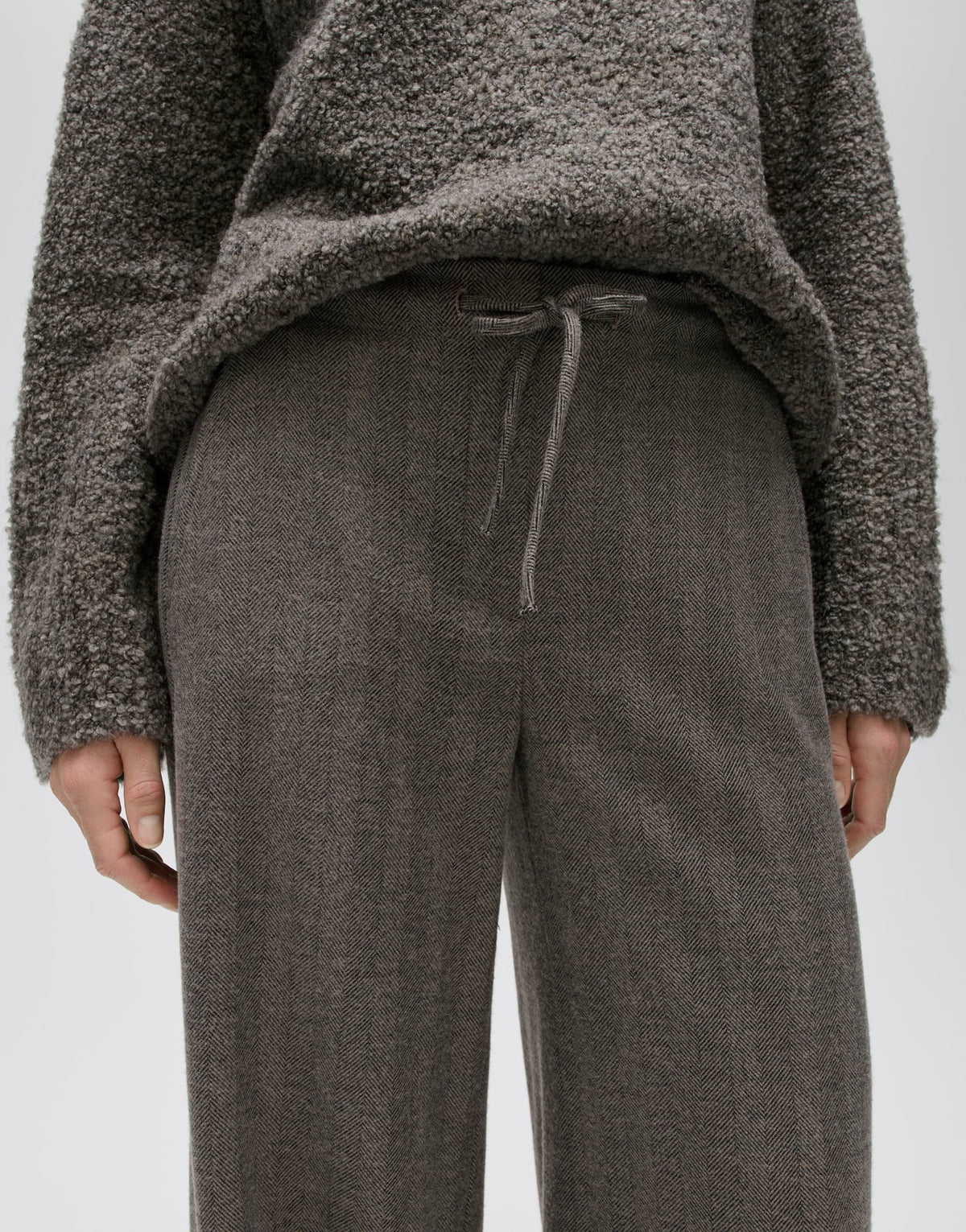 Melane herringbone (Warm Greige)
