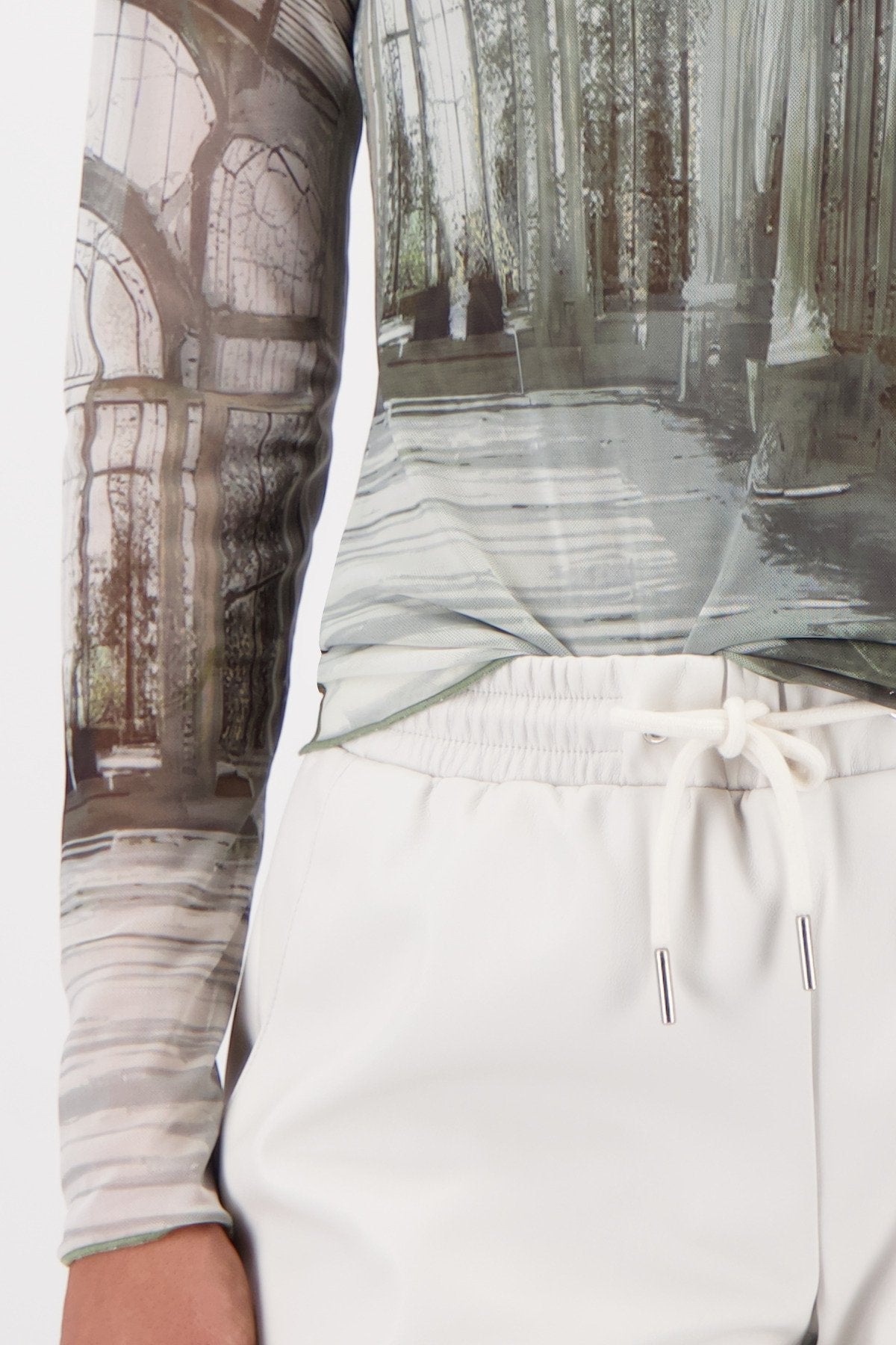 Pullover (Sage Gemustert)