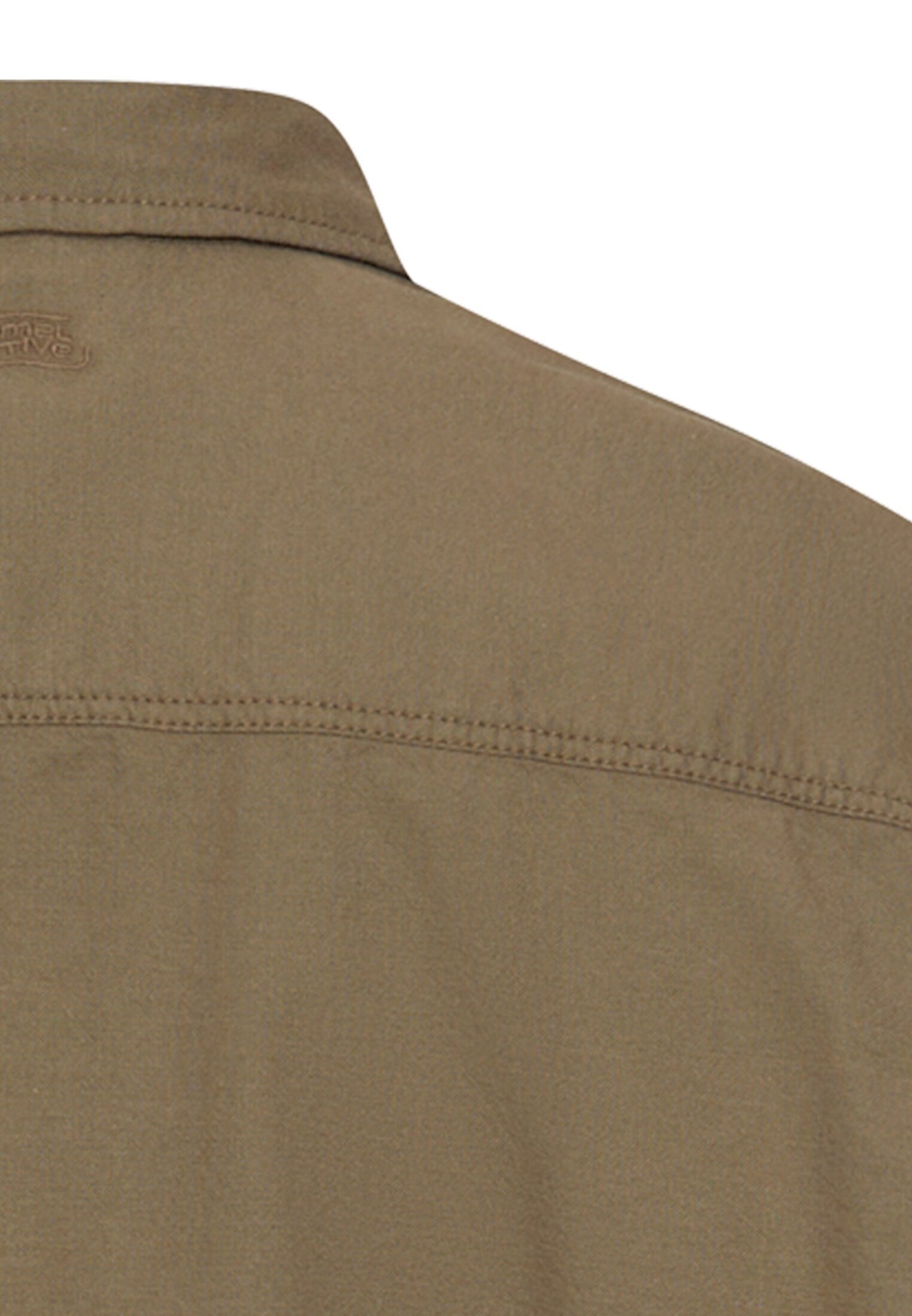 Langarmhemd mit Brusttasche (Deep Olive)
