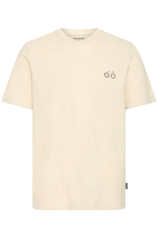 Bhkennard S/s Emb Tee (Oyster Gra)