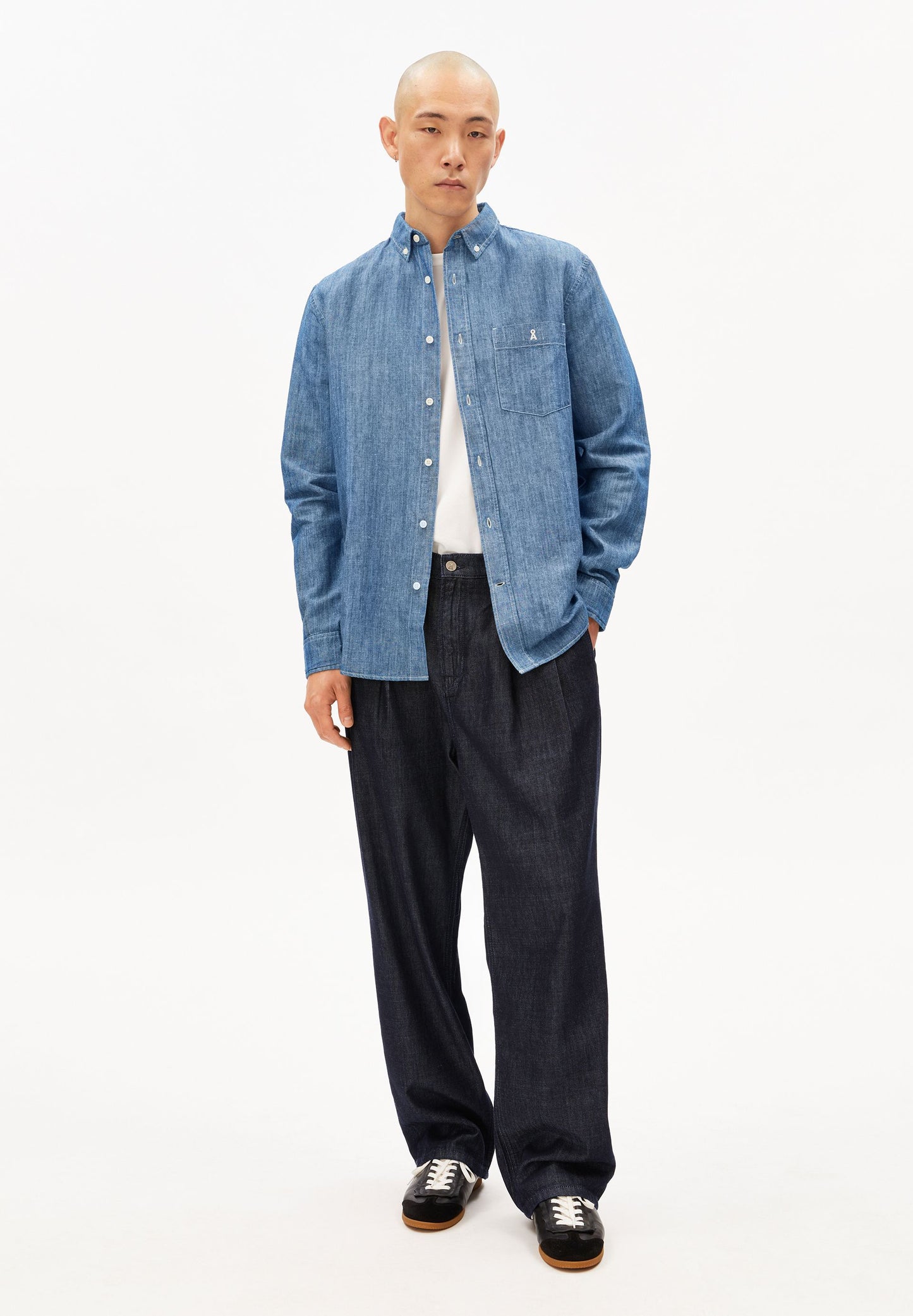 Chambre Lino Longsleeve Shirt (Esla)