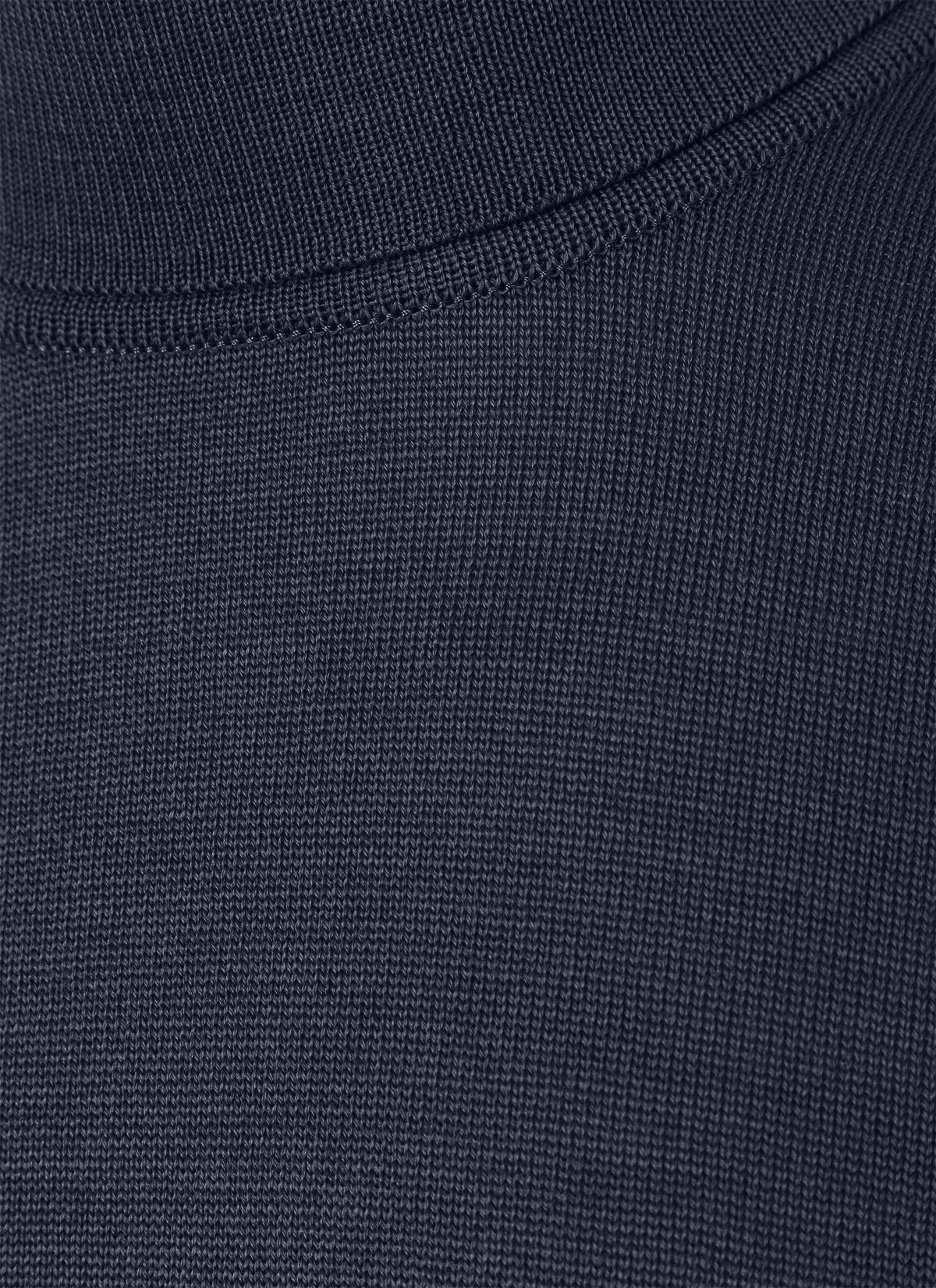 Pullover Rollkragen 1/1 Arm (Navy)