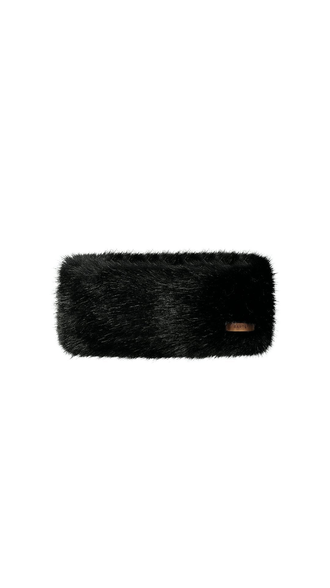 Fur Headband (Black Black)
