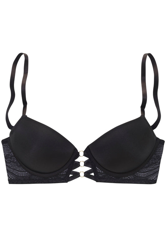 lascana Push-up BH (Black)