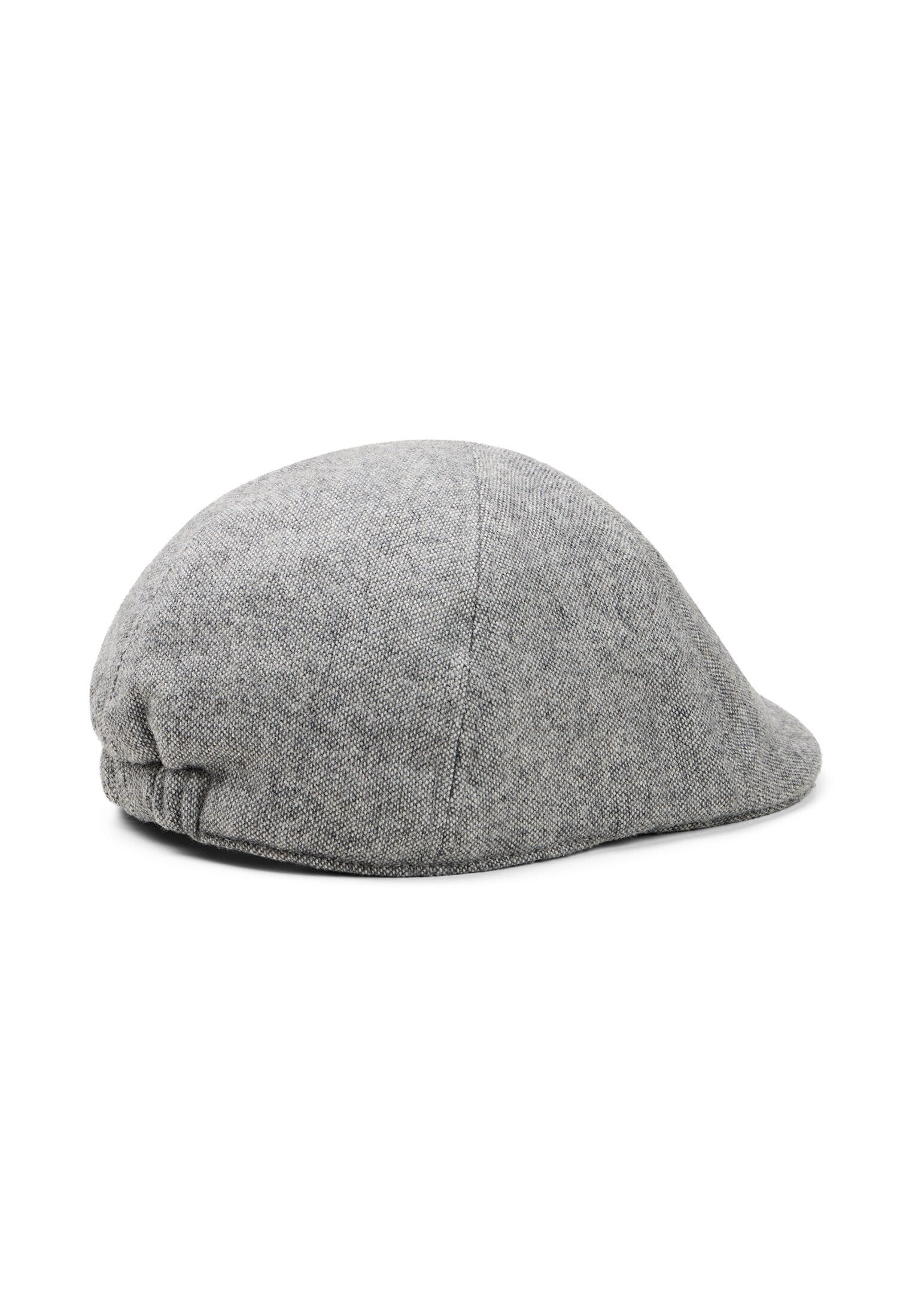 Gefütterte Schirmmütze aus Wollgemisch (Dust Grey)