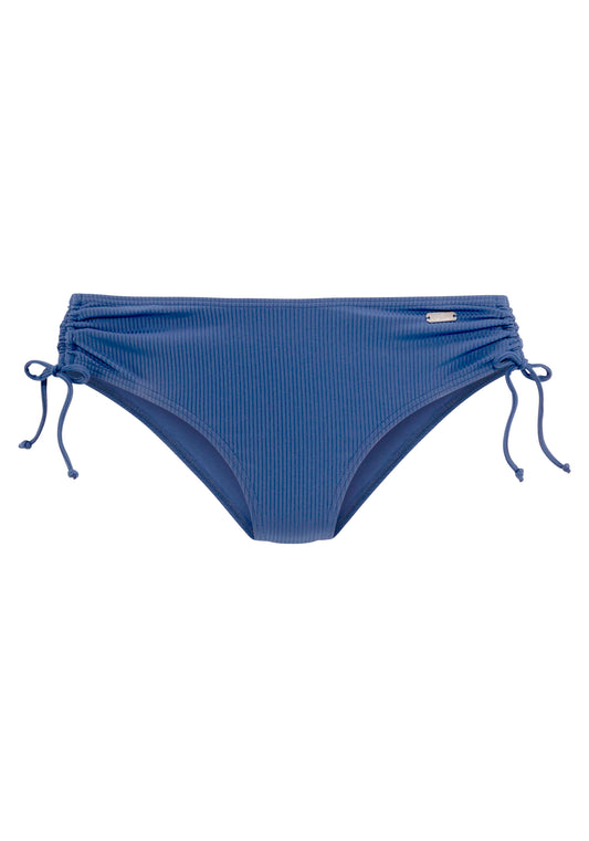 venice beach lm exkl. sport Bikinihose mit Raffung (Blue)