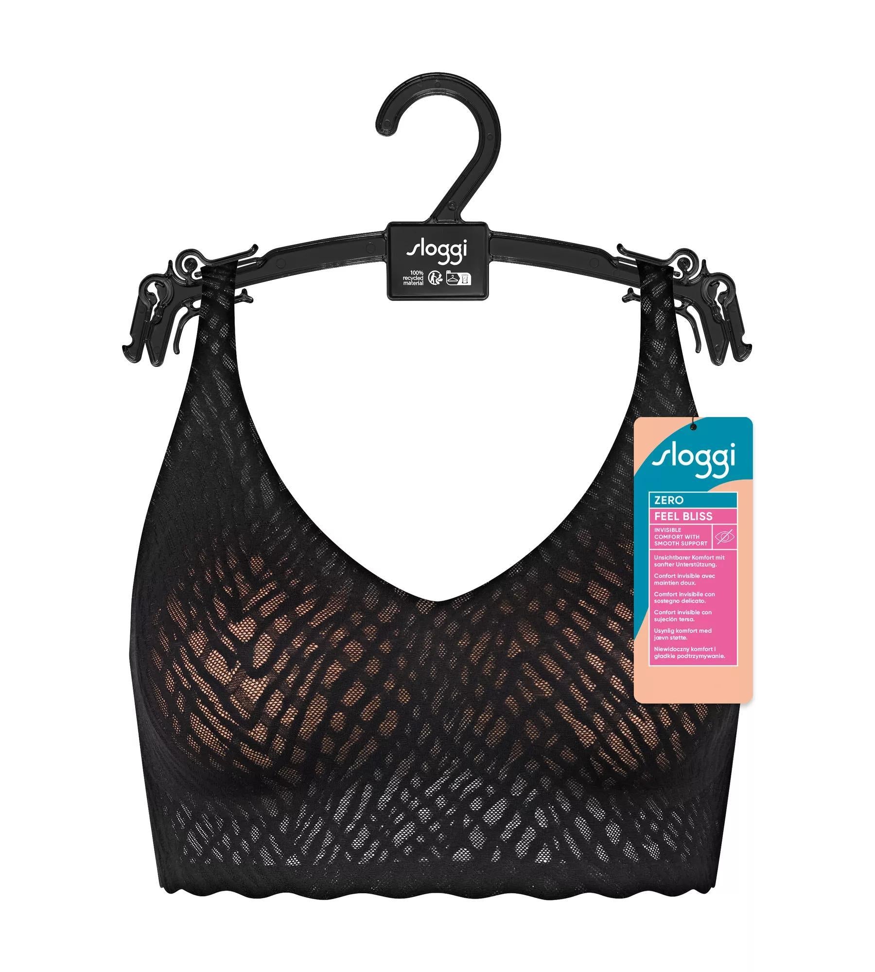 sloggi ZERO Feel Bliss Bralette (Black)