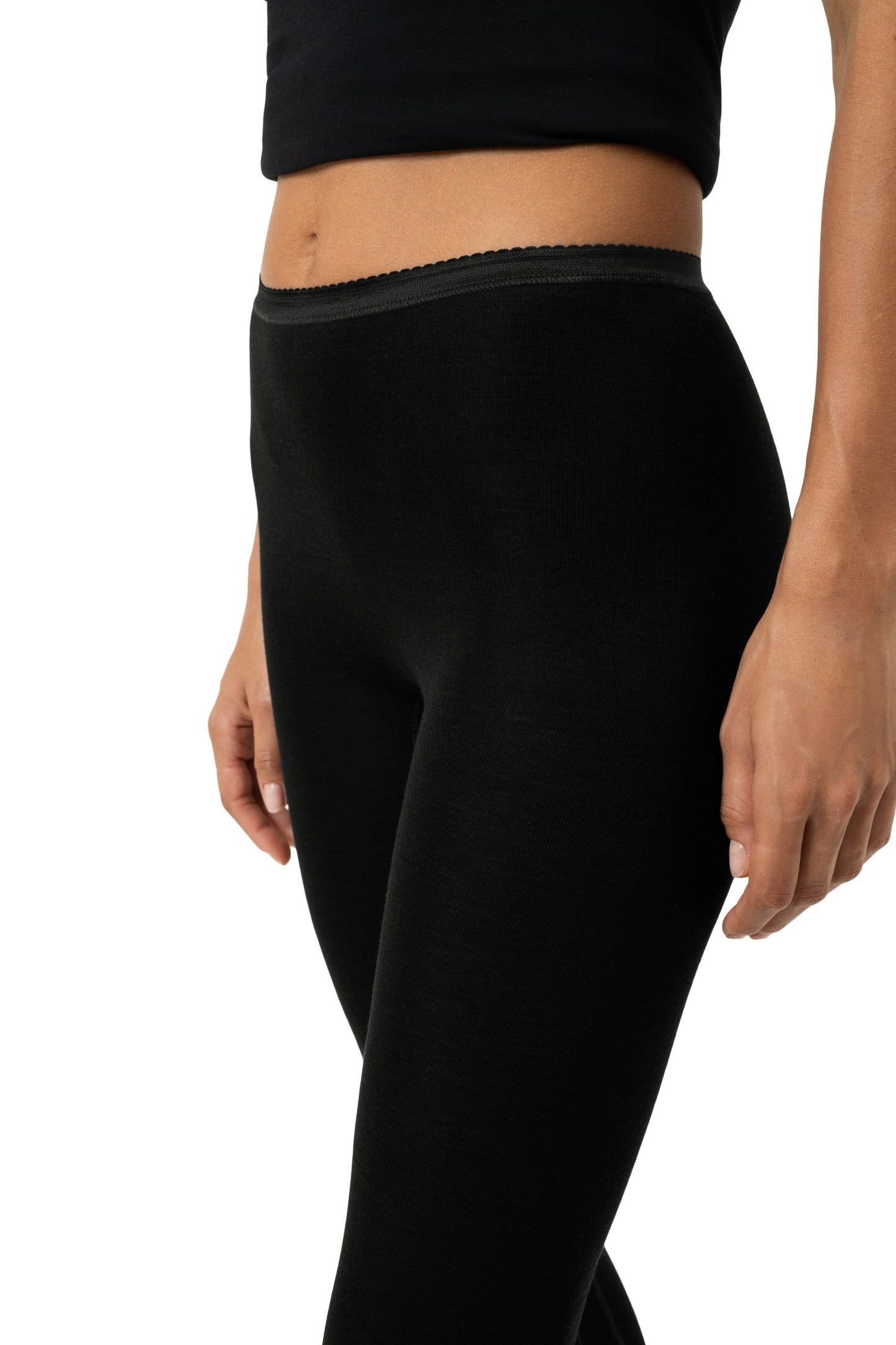 Leggings lang (Schwarz)