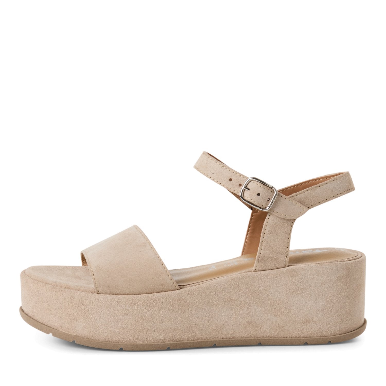 Sandalette (Ivory Suede)