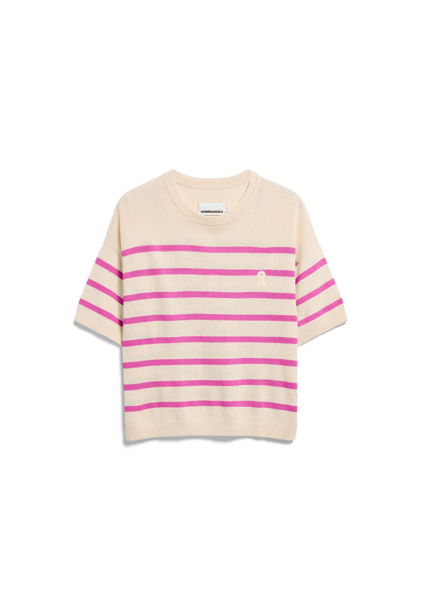 Striped Linen Blend Sweater (Undyed-washed B)
