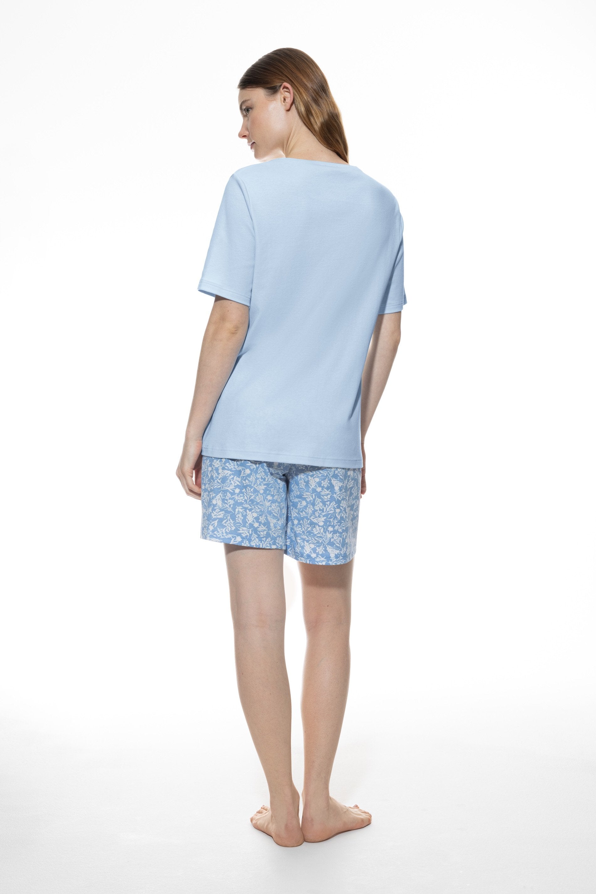 Anzug kurz (Blue Silk)