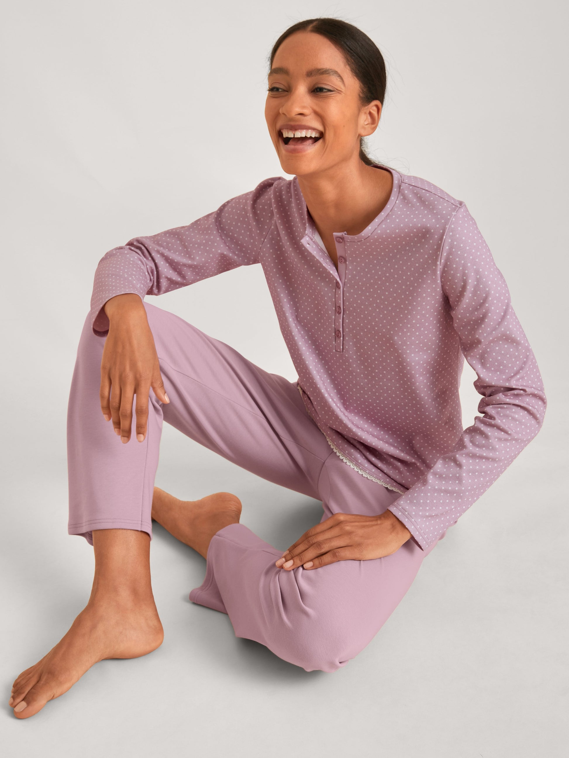 DAMEN Pyjama (Mauve Shadow)