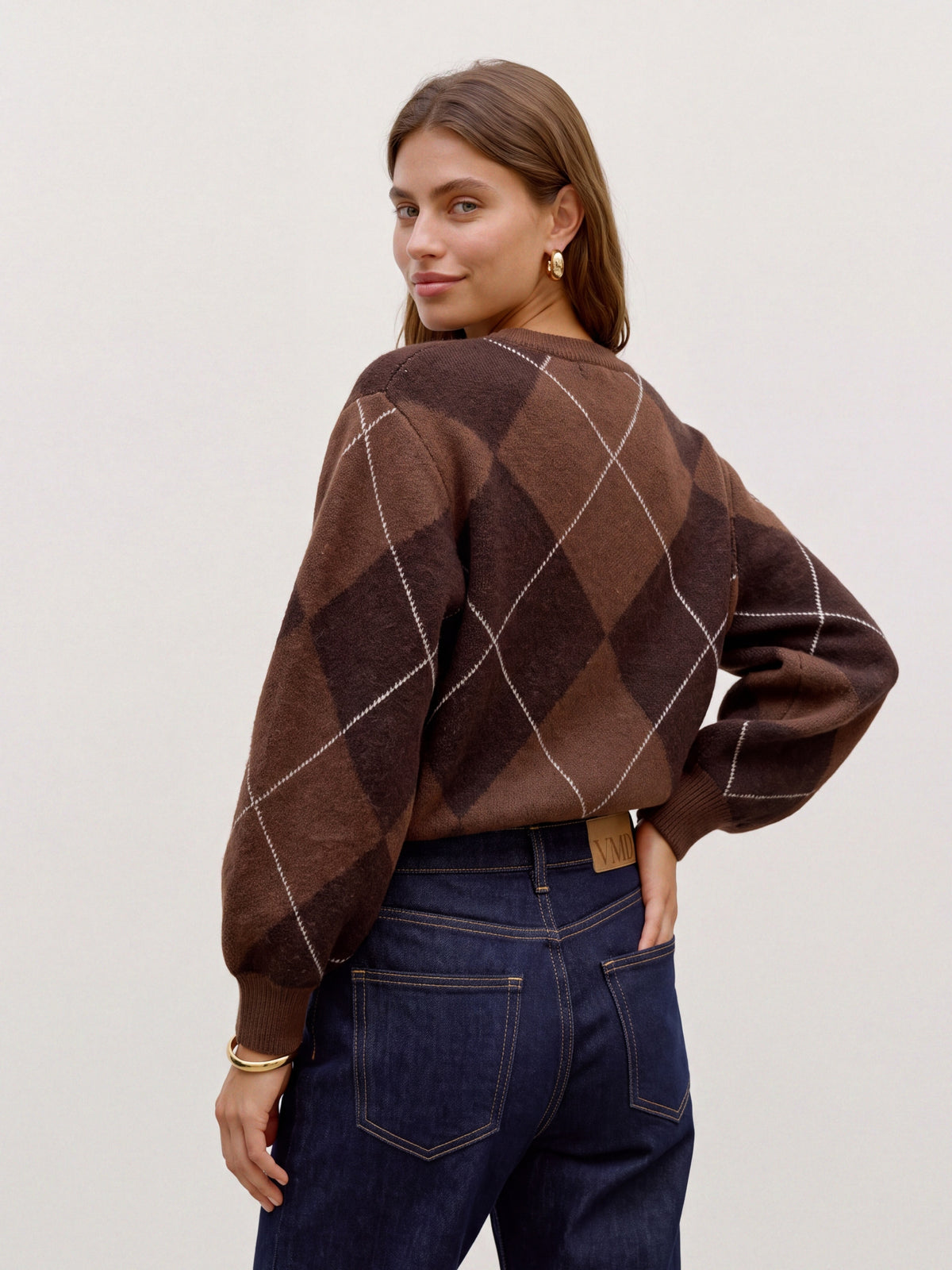 Vmdarla Ls O-neck Pullover Lcs (Cocoa Brow)