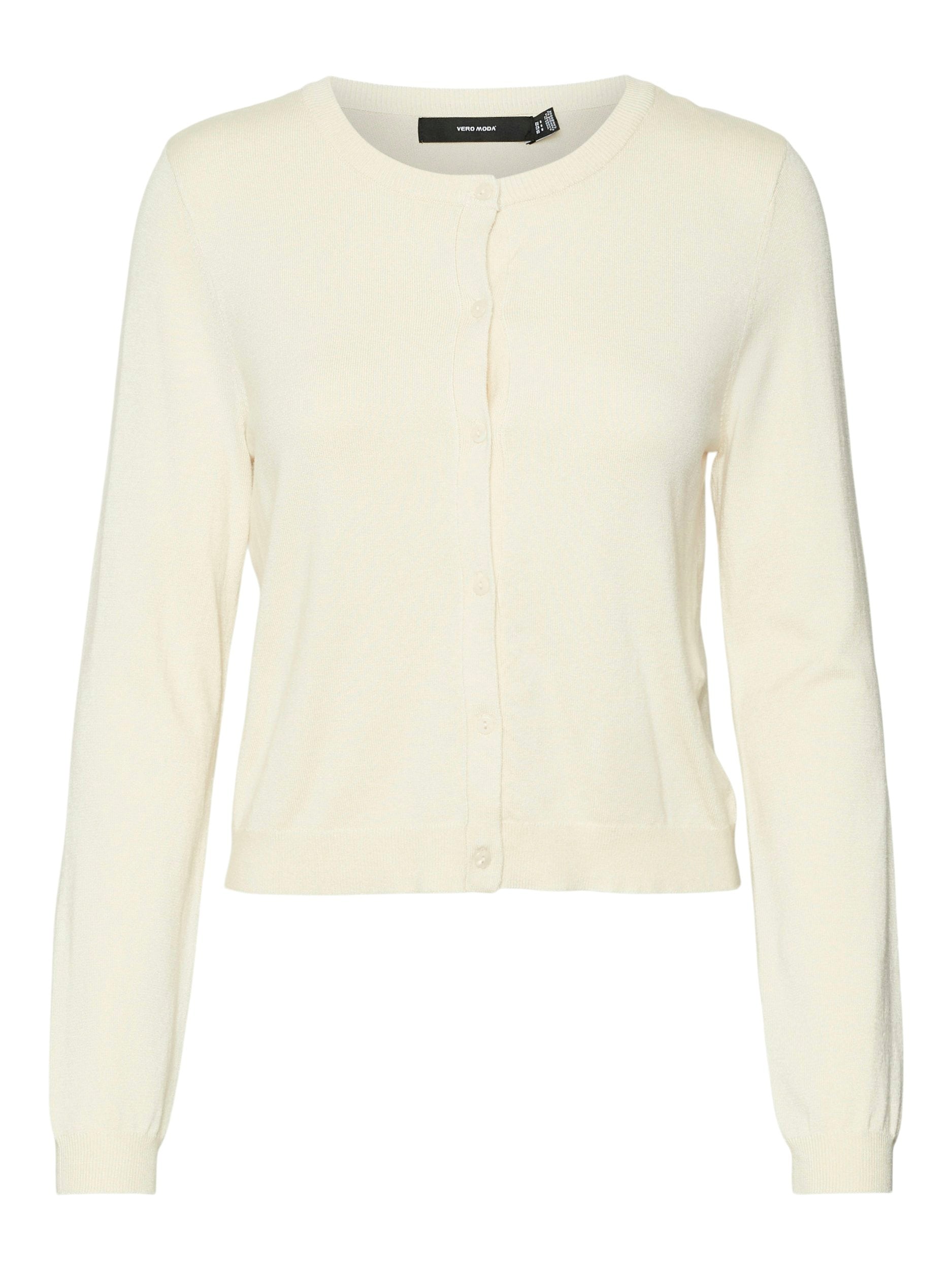 Vmglory Ls O-neck Short Cardigan Ga (Birch)