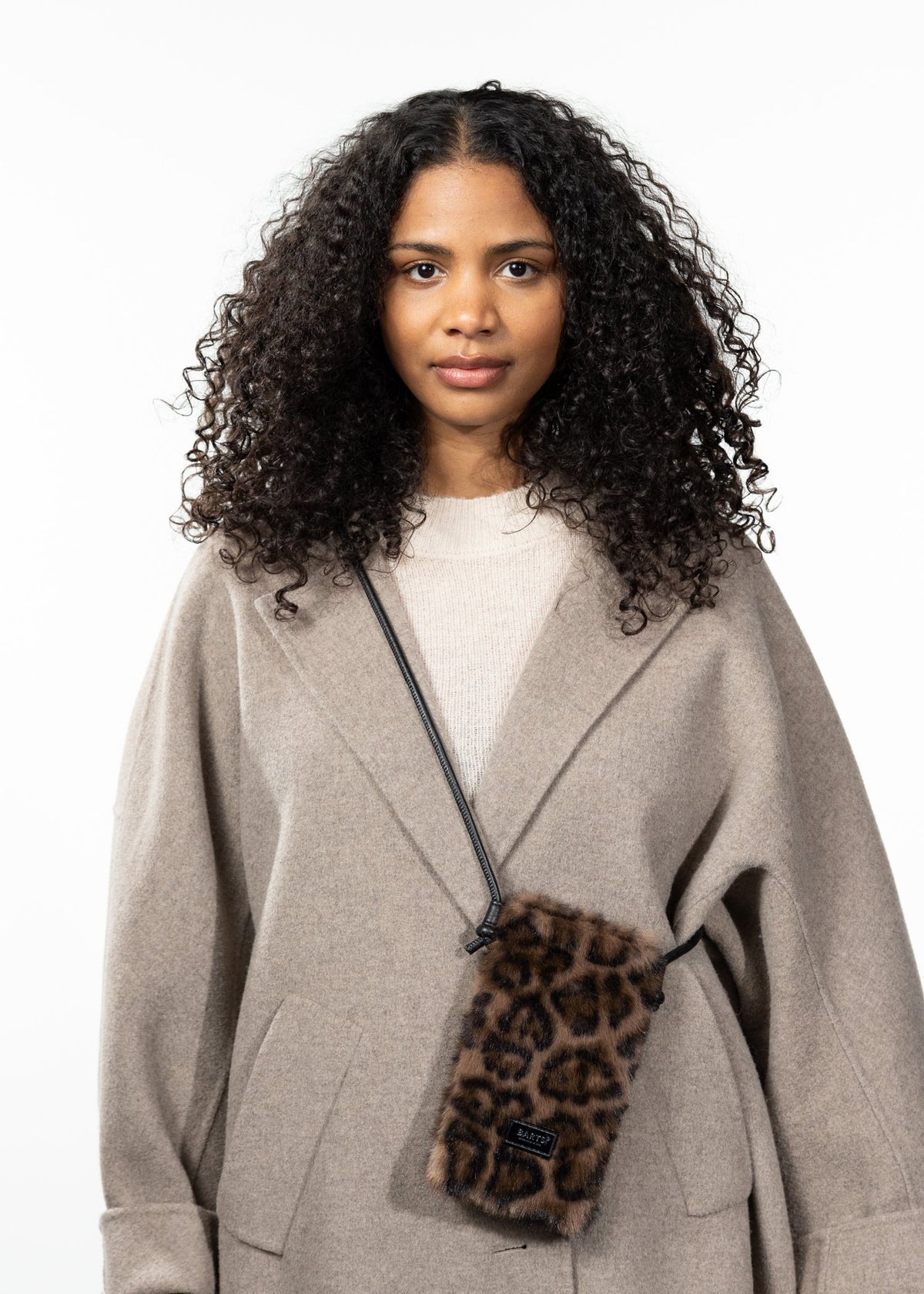 Malinna Phonebag (Brown Print Brown)