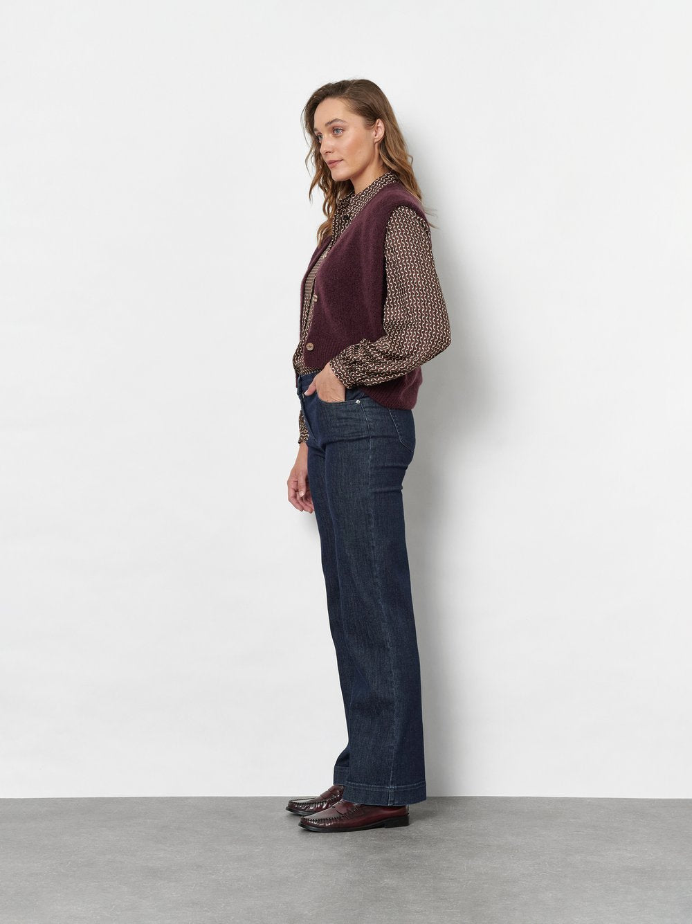 Jenny Wide (Dark Blue)