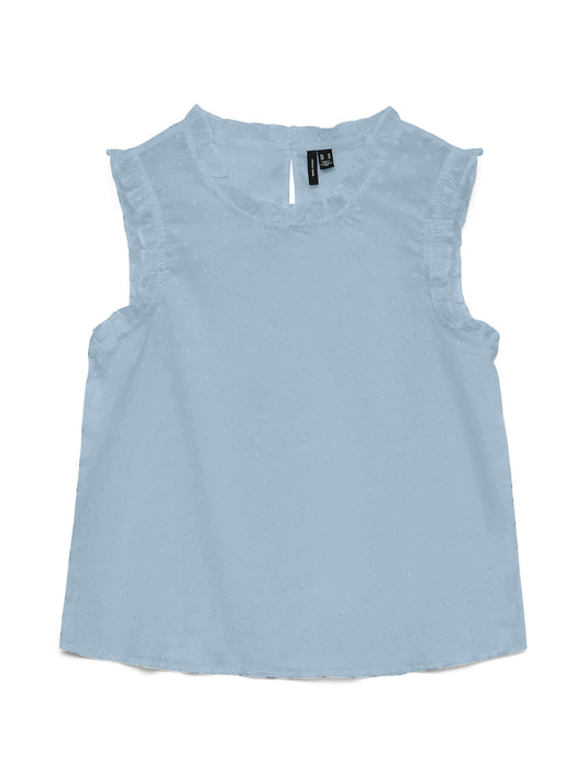 Vmtrine Sl Top Wvn Noos (Cashmere Blue)