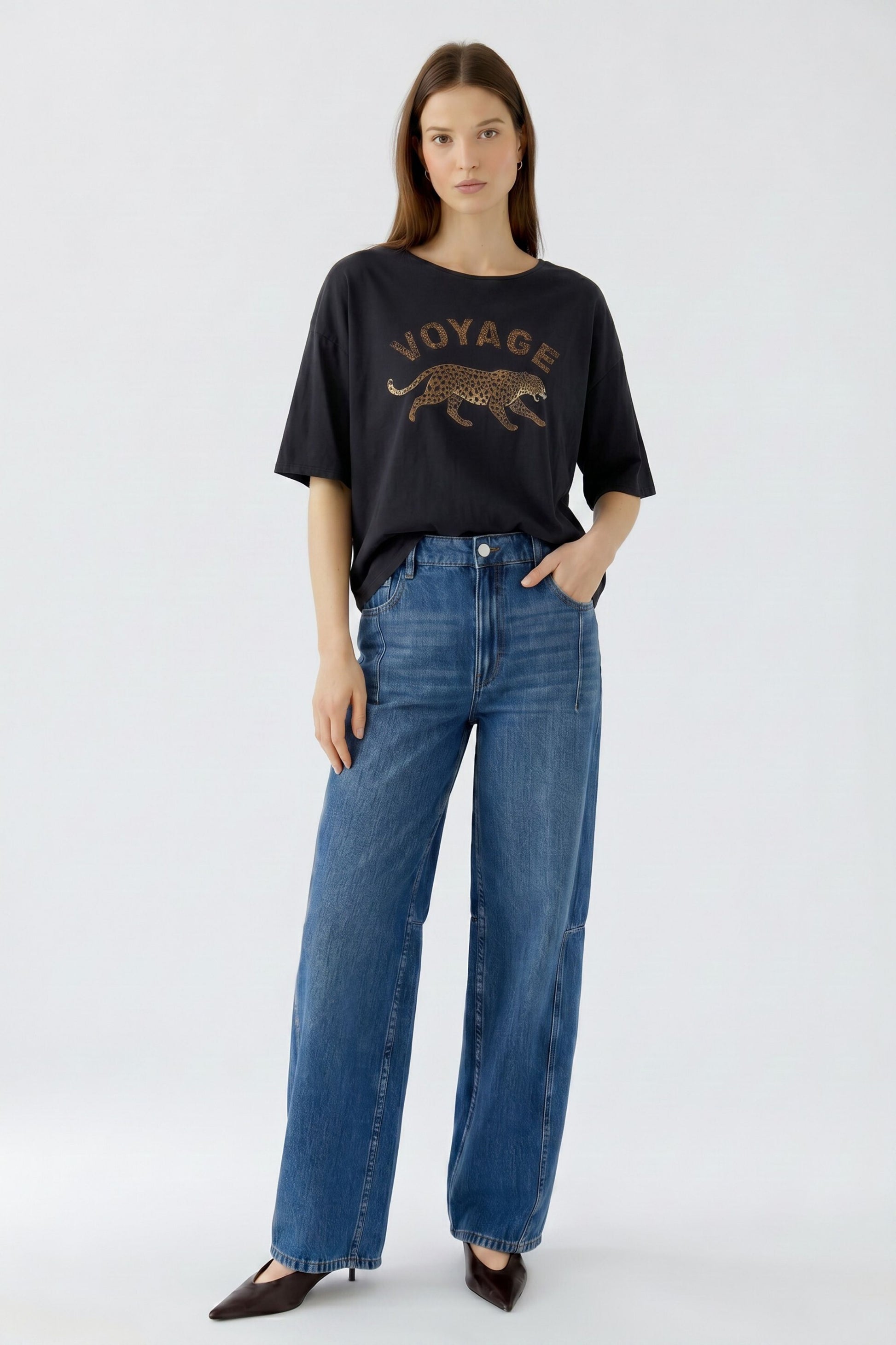 T-Shirt (Washed Out Blac)