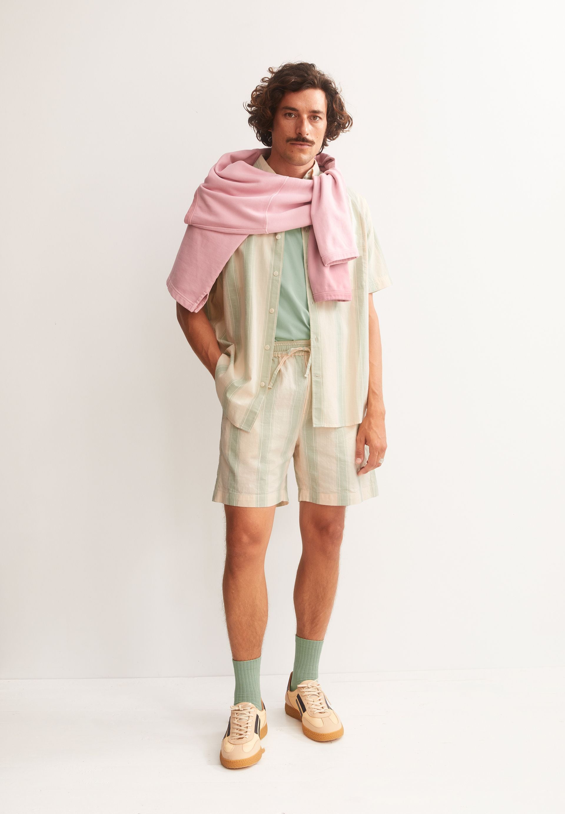 Striped Short (Foam)