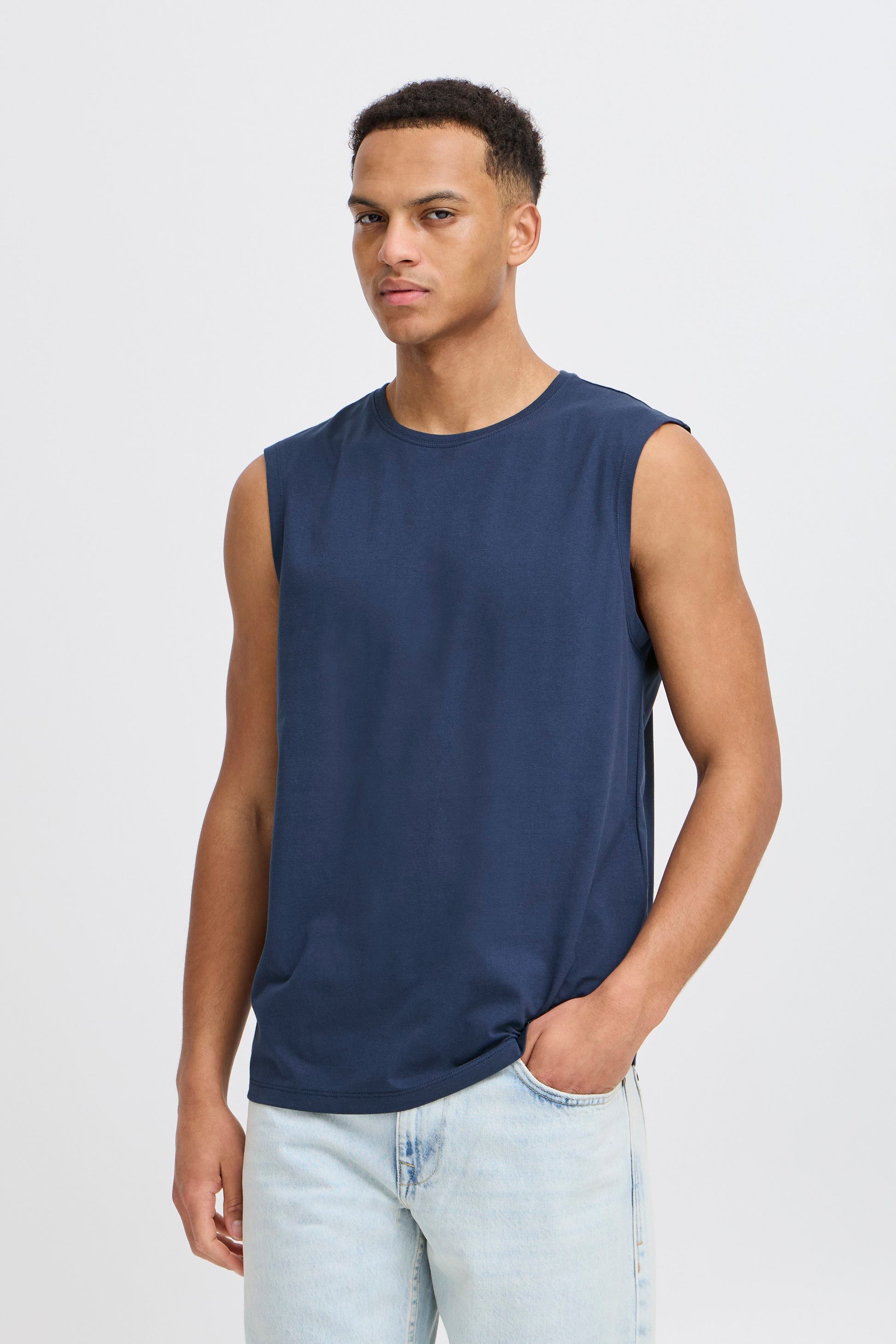 BHJAXY Sleeveless Top - single pack (Dress Blues)