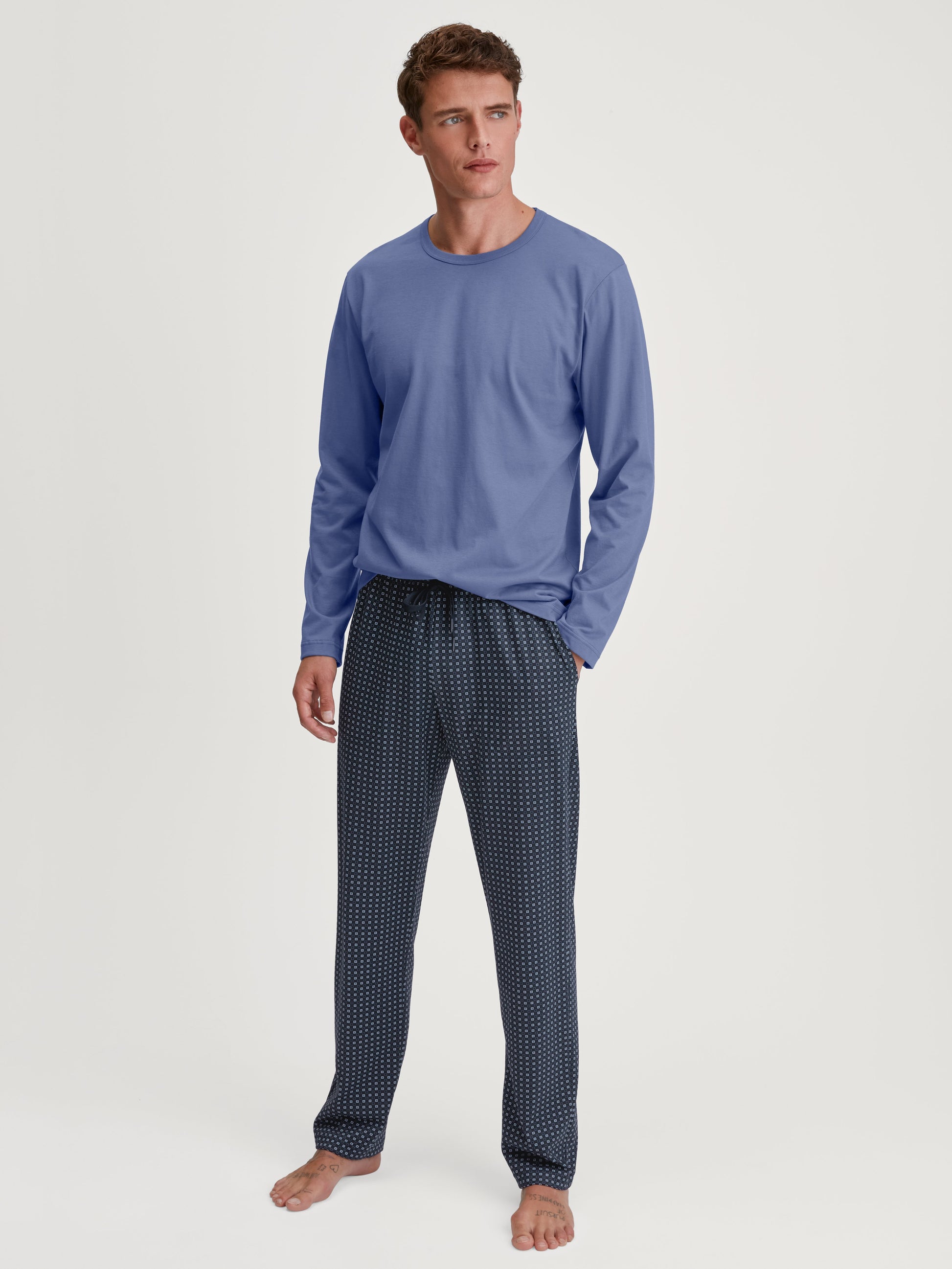 HERREN Shirt langarm (Coastal Fjord)