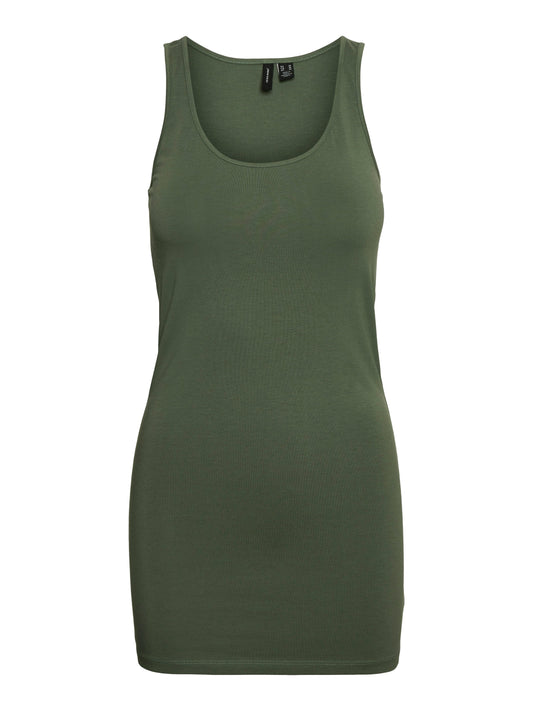 Vmmaxi My Soft Long Tank Top Noos (Laurel Wreath)