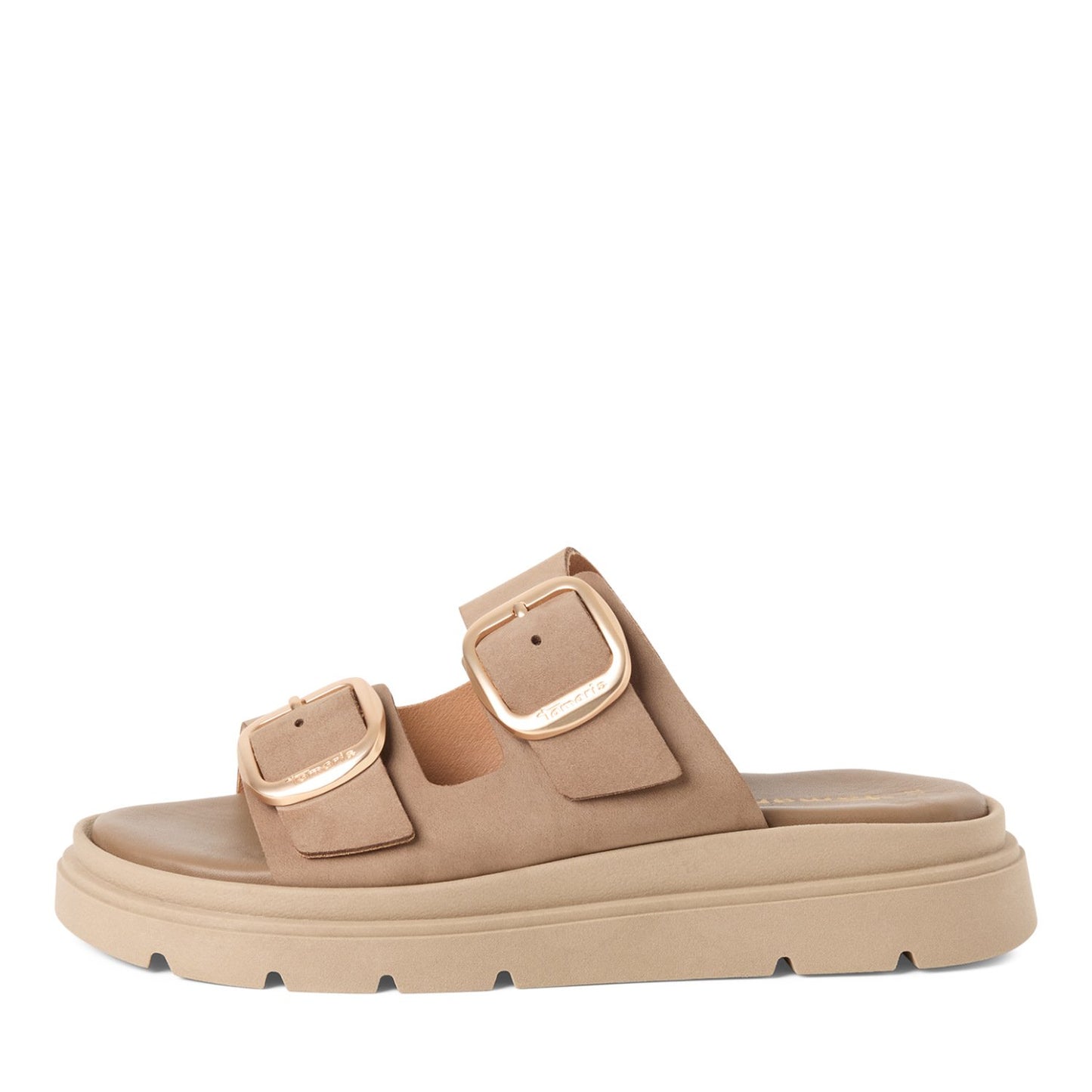 Pantolette (Taupe Nubuc)
