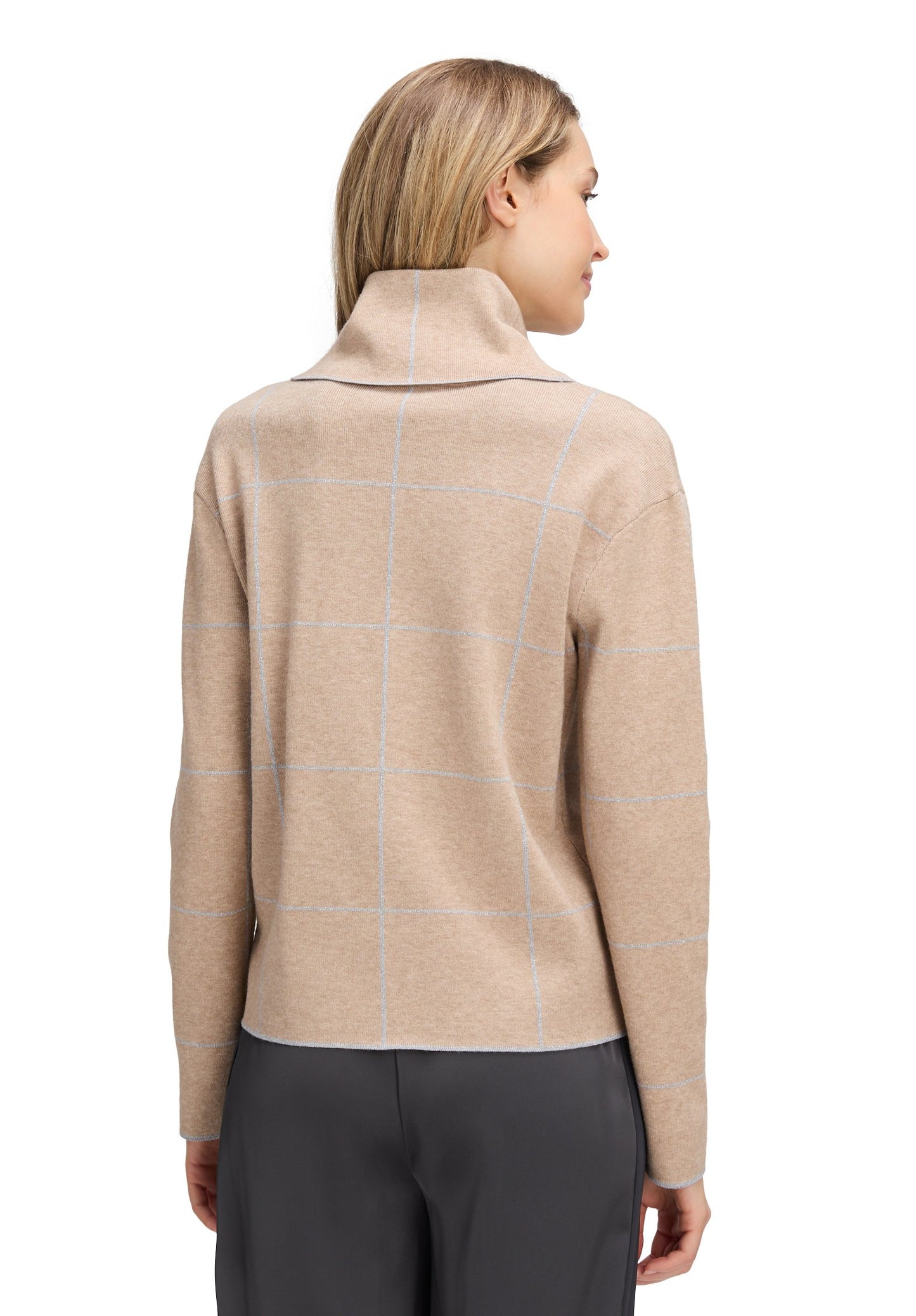 Strickpullover (Patch Beige/gre)