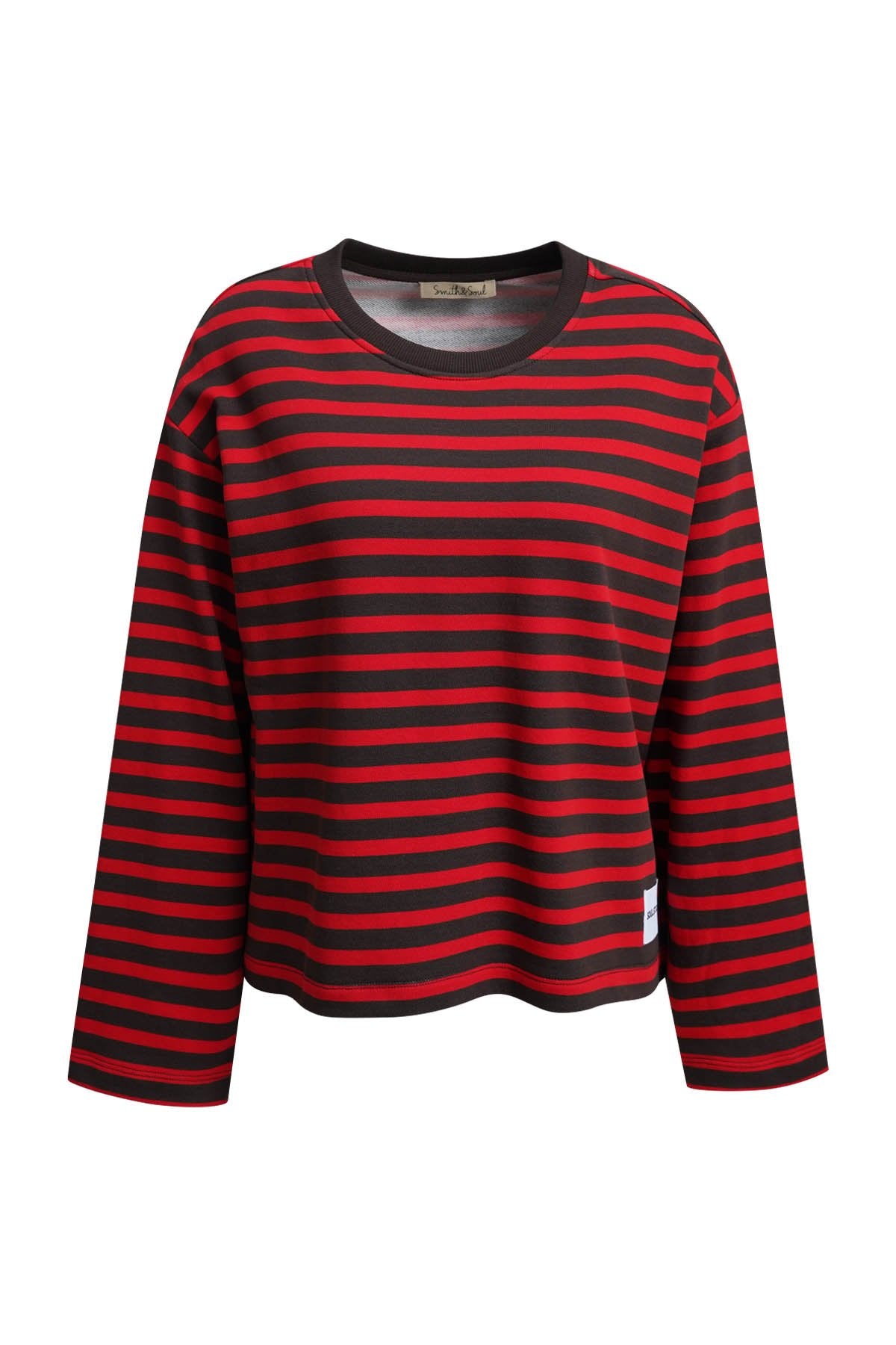 Boxy Sweatshirt Soul Studio Striped (Love)